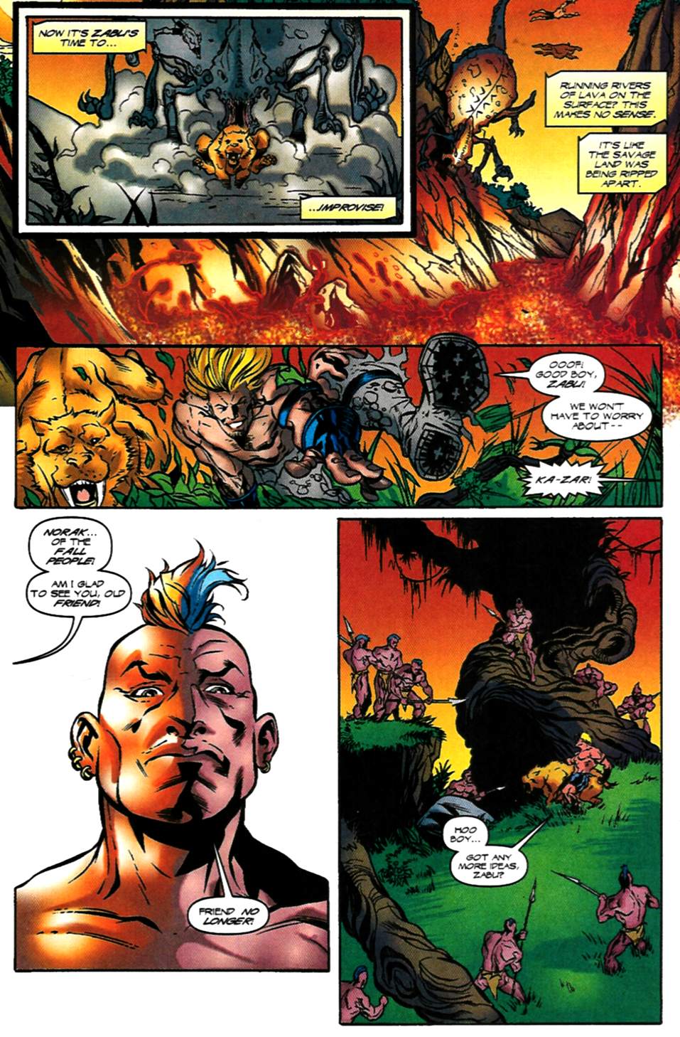 Read online Ka-Zar (1997) comic -  Issue #18 - 11