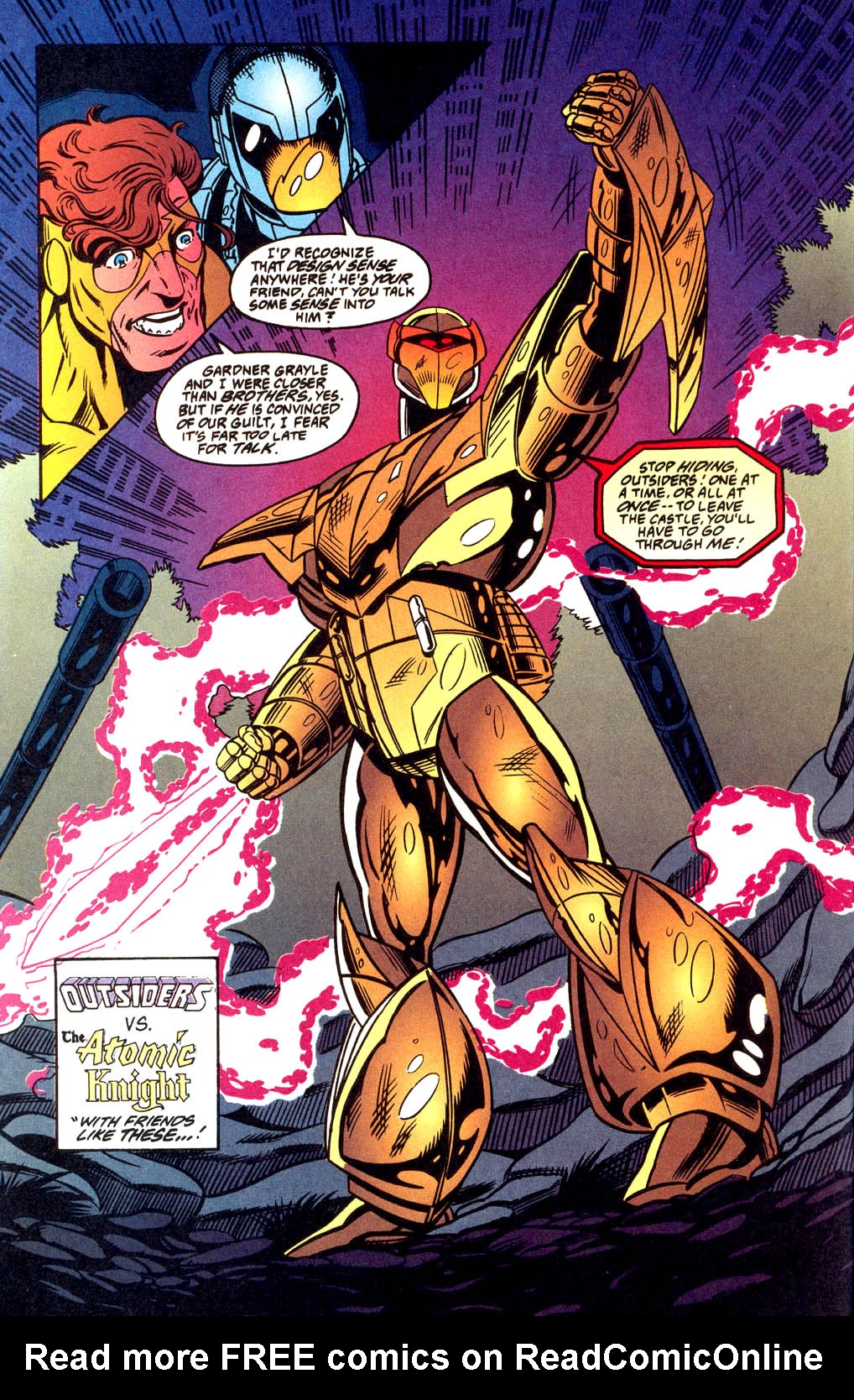Read online Outsiders (1993) comic -  Issue #4 - 24