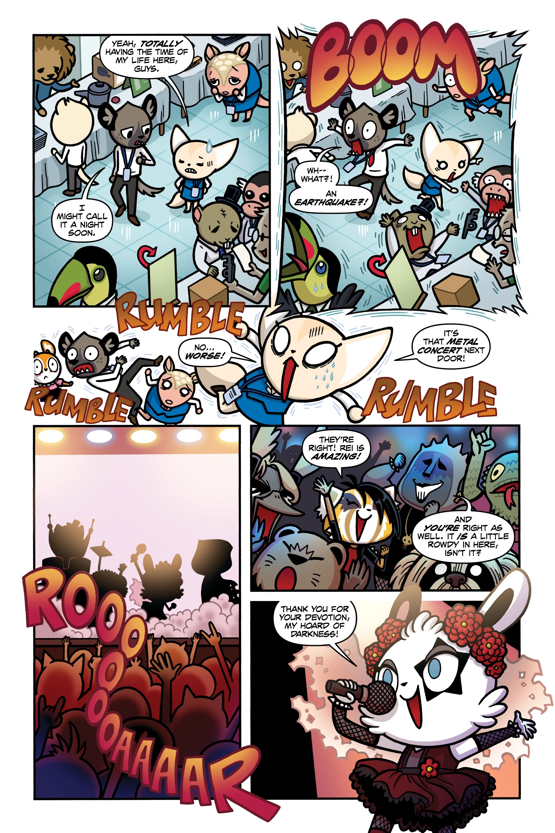 Read online Aggretsuko: Little Rei of Sunshine comic -  Issue # TPB - 33
