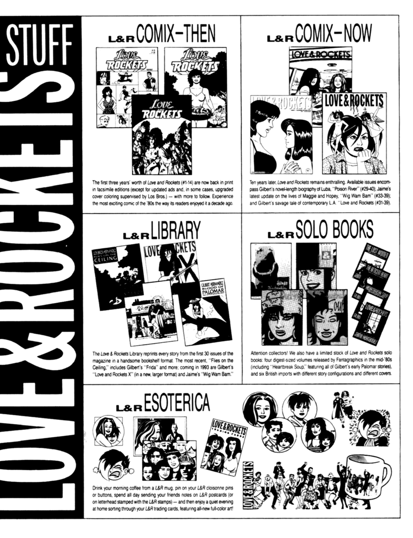 Read online Love and Rockets (1982) comic -  Issue #40 - 50