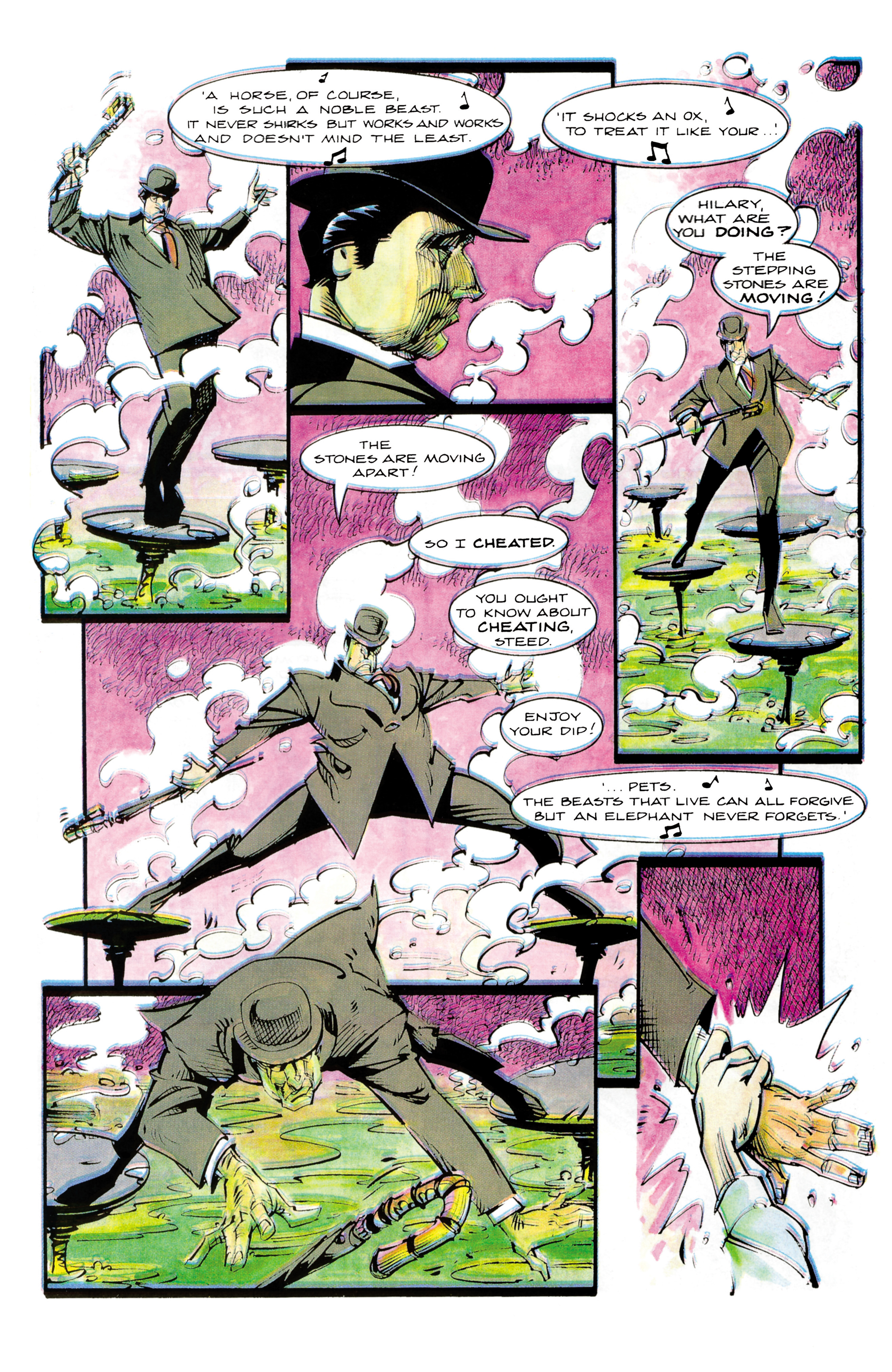 Read online Steed & Mrs. Peel: Golden Game comic -  Issue # Full - 84