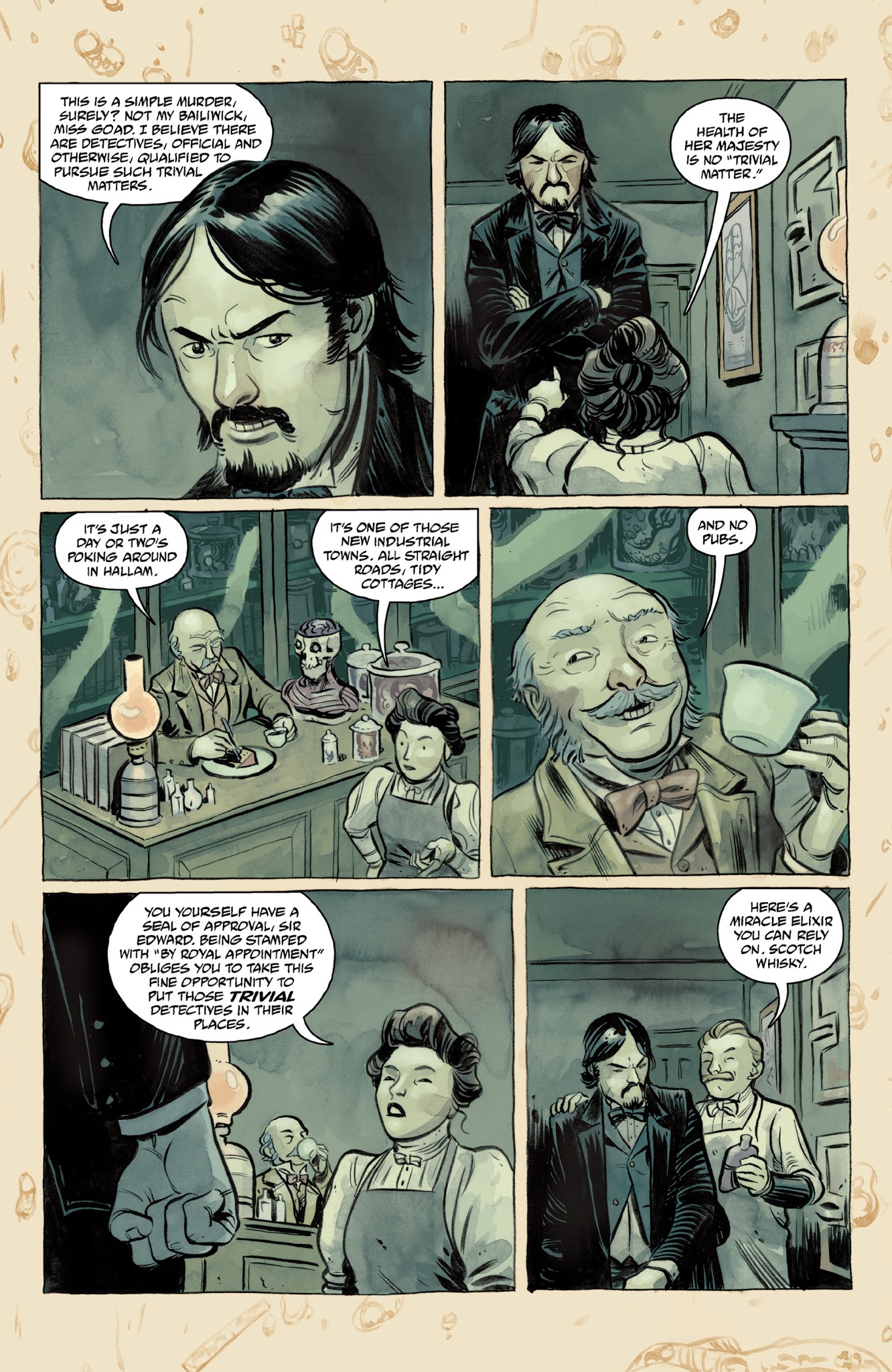 Read online Sir Edward Grey, Witchfinder: The Mysteries of Unland comic -  Issue # TPB - 12