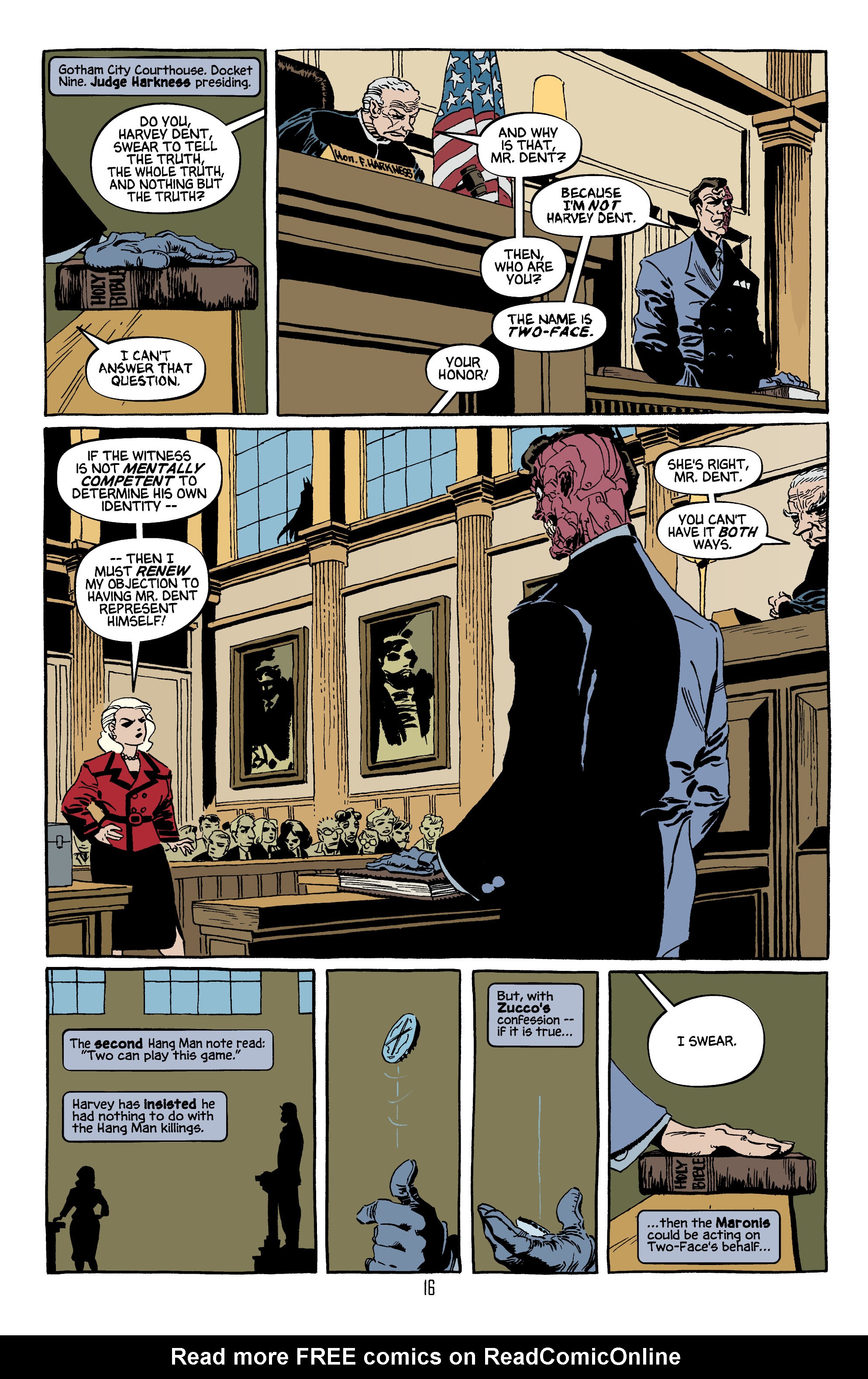Read online Batman: Dark Victory (1999) comic -  Issue #11 - 17