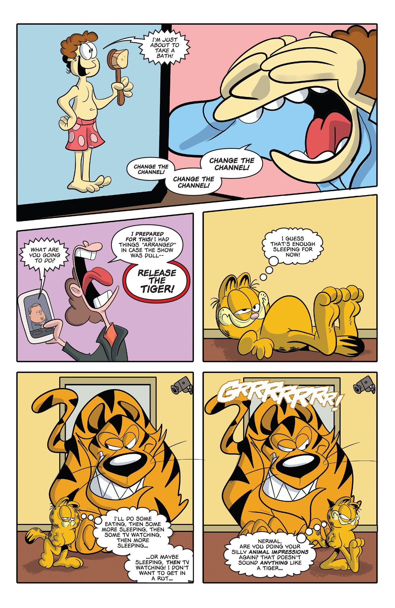 Read online Garfield 2018 TV Or Not TV? comic -  Issue # Full - 16