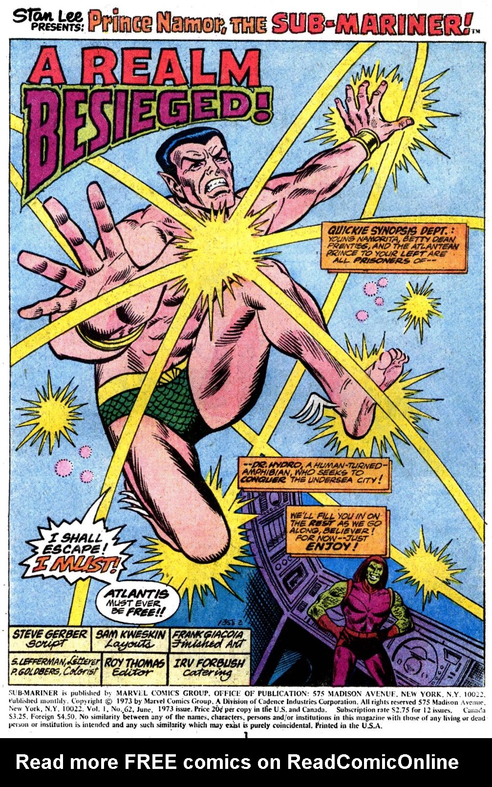 Read online The Sub-Mariner comic -  Issue #62 - 3