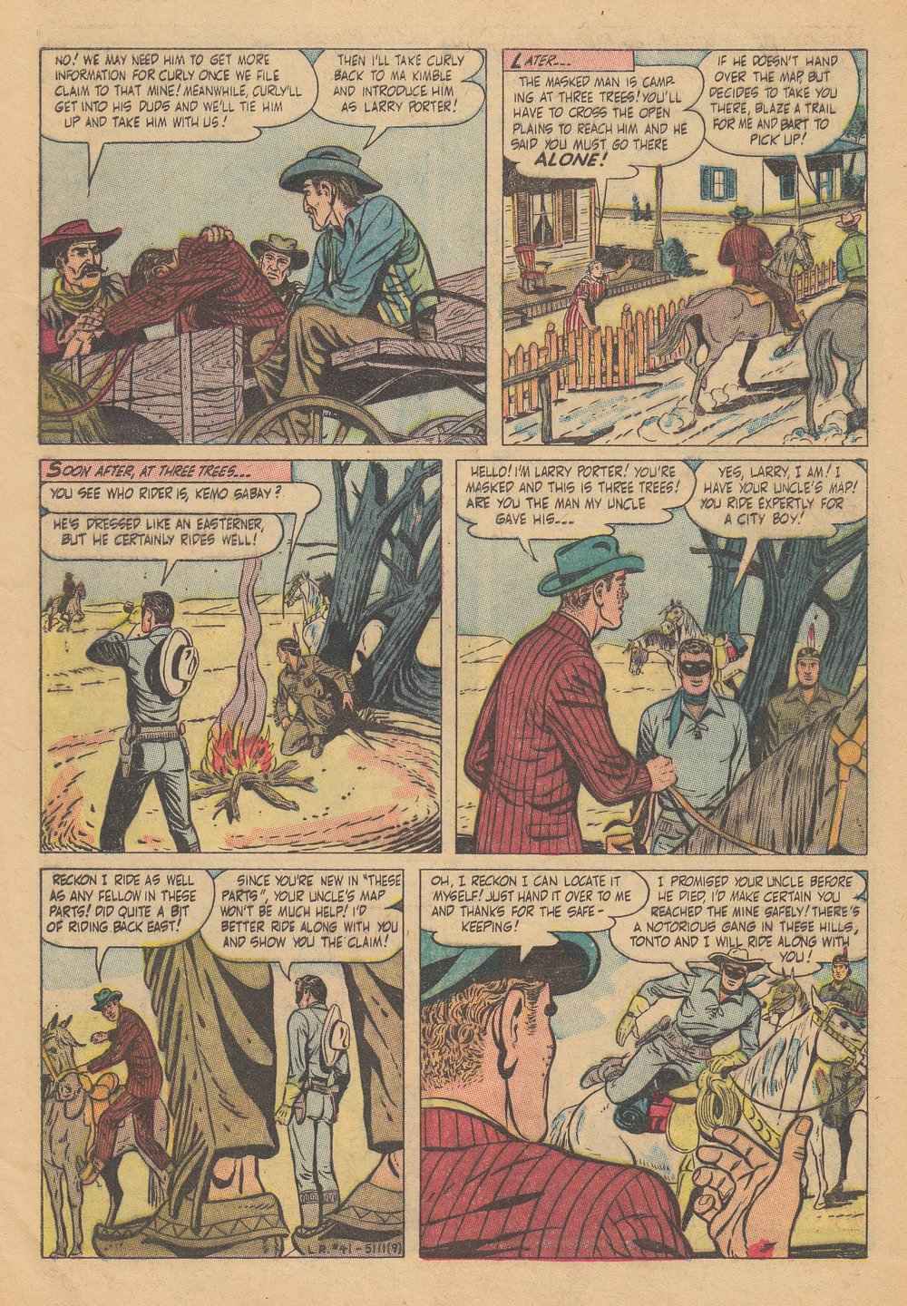 Read online The Lone Ranger (1948) comic -  Issue #41 - 11