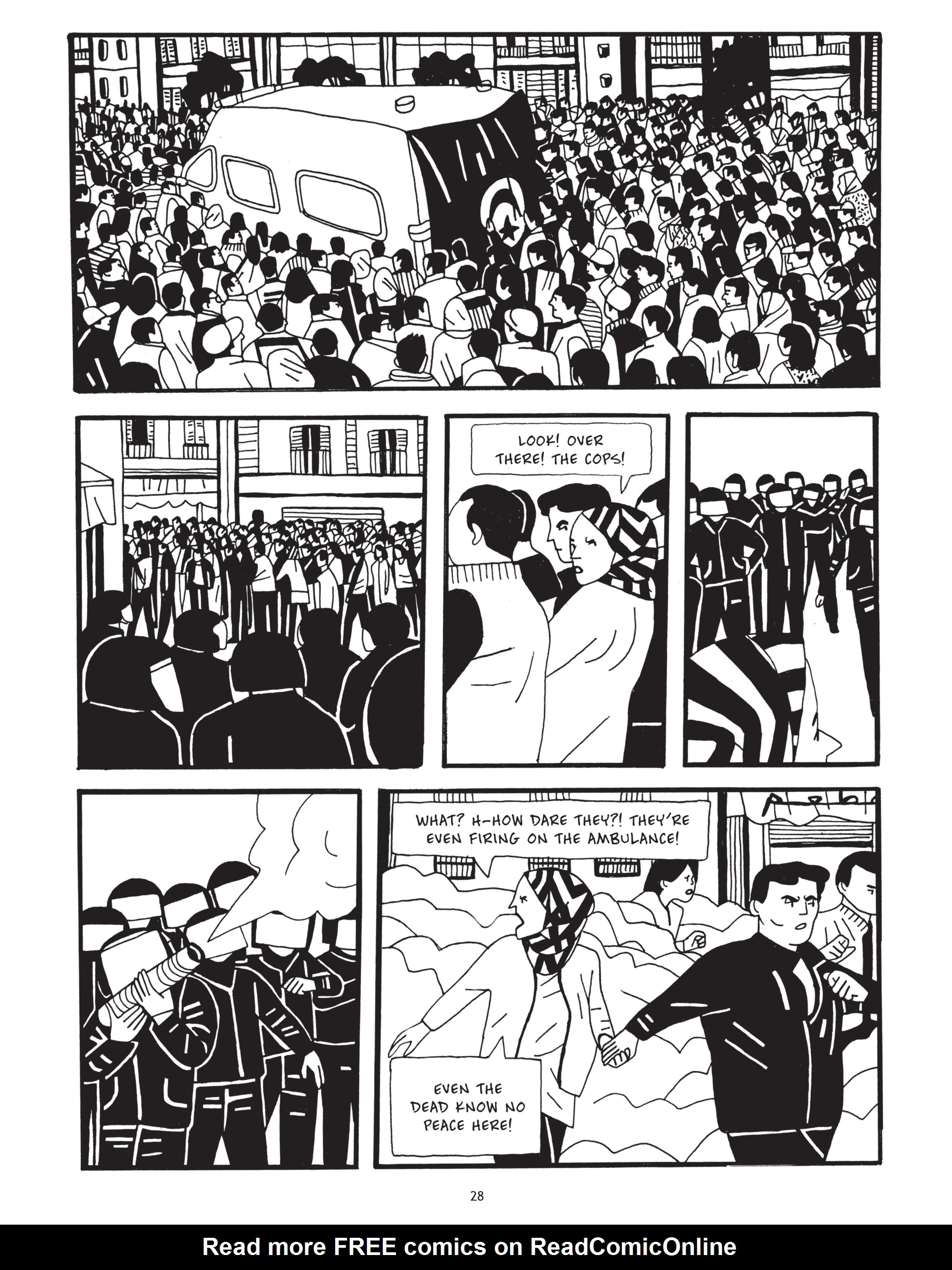 Read online After the Spring: A Story of Tunisian Youth comic -  Issue # TPB - 29