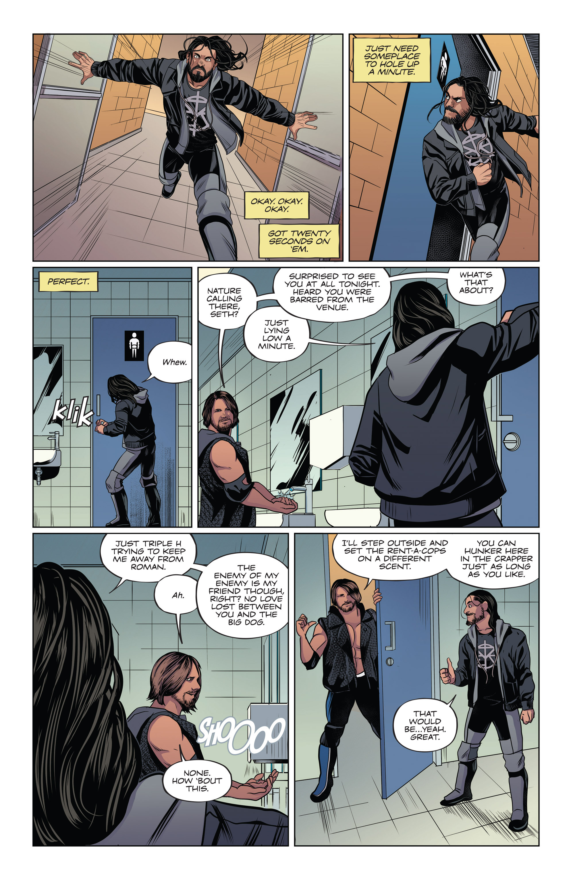 Read online WWE comic -  Issue #4 - 11