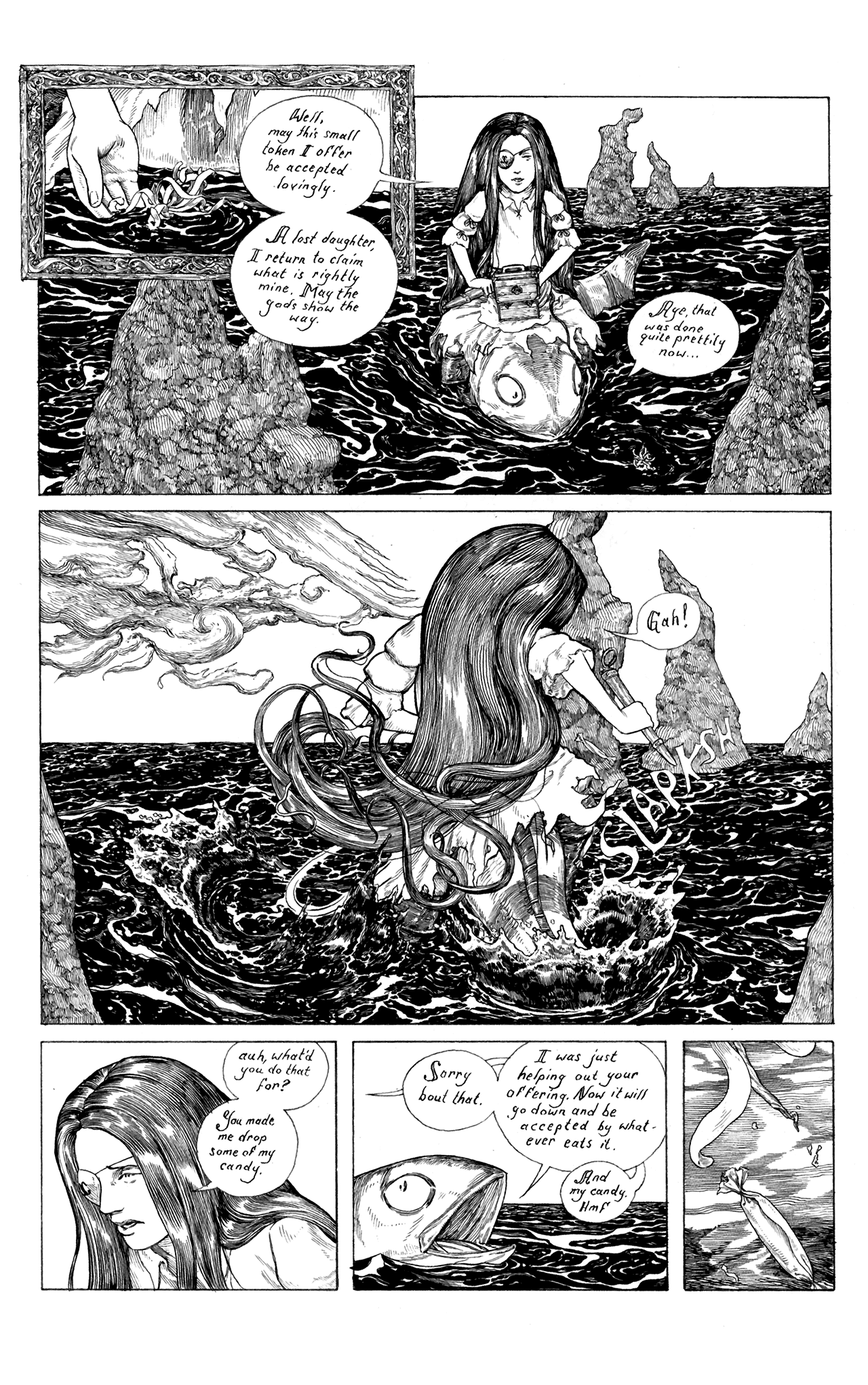 Read online Cursed Pirate Girl comic -  Issue #3 - 25