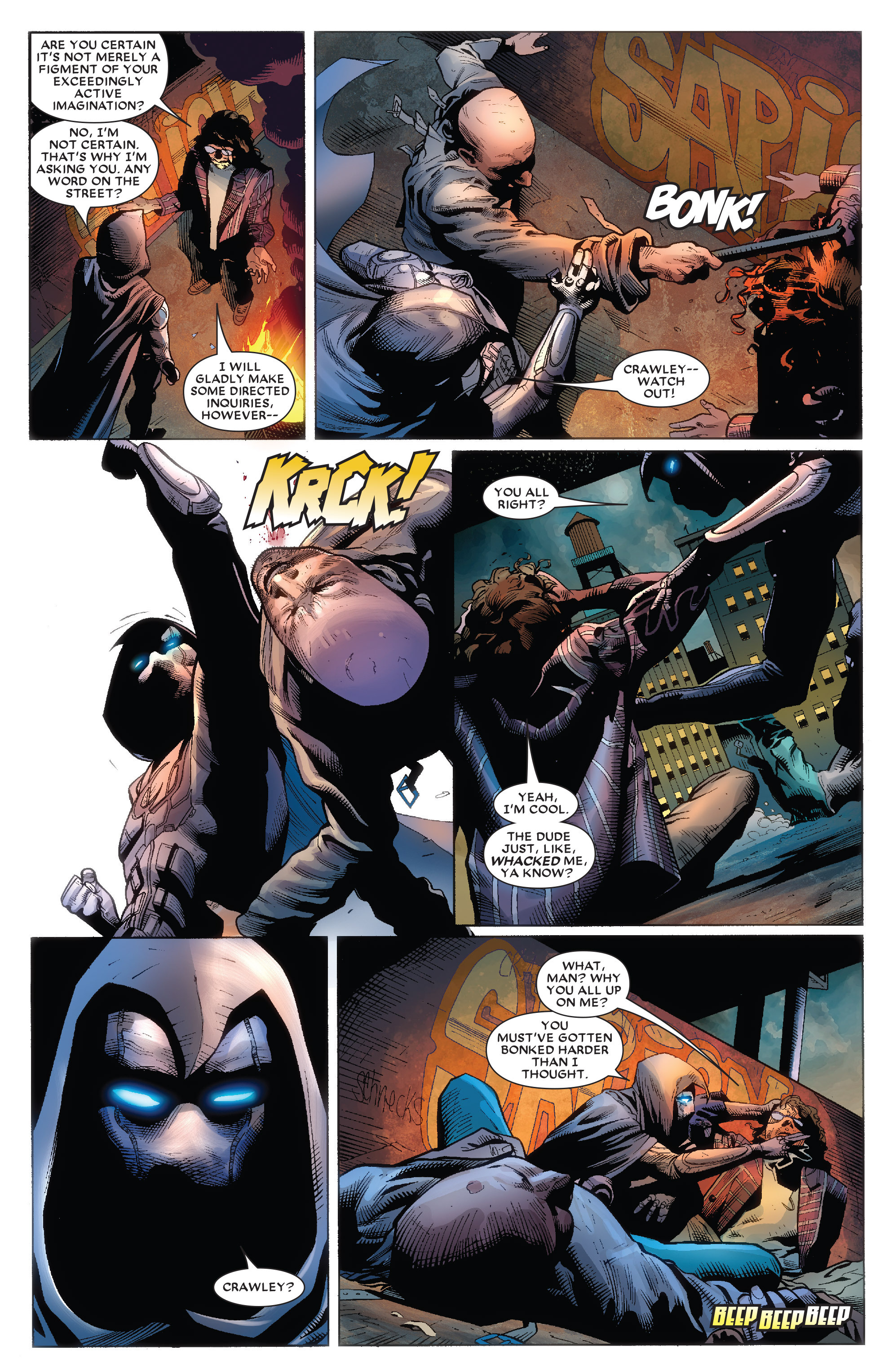 Read online Vengeance of the Moon Knight comic -  Issue # (2009) _TPB 1 - 109