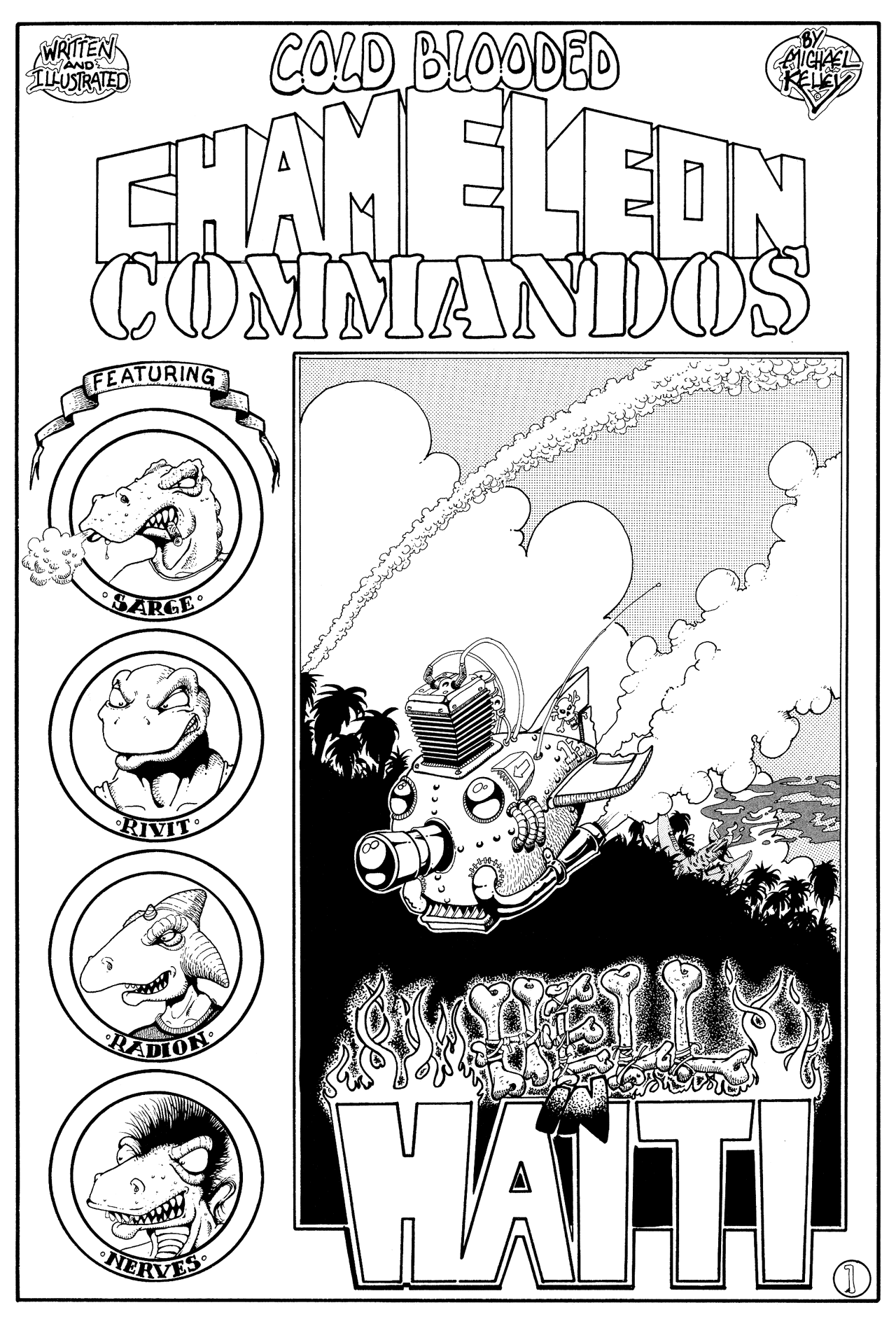 Read online Cold-Blooded Chameleon Commandos comic -  Issue #5 - 2