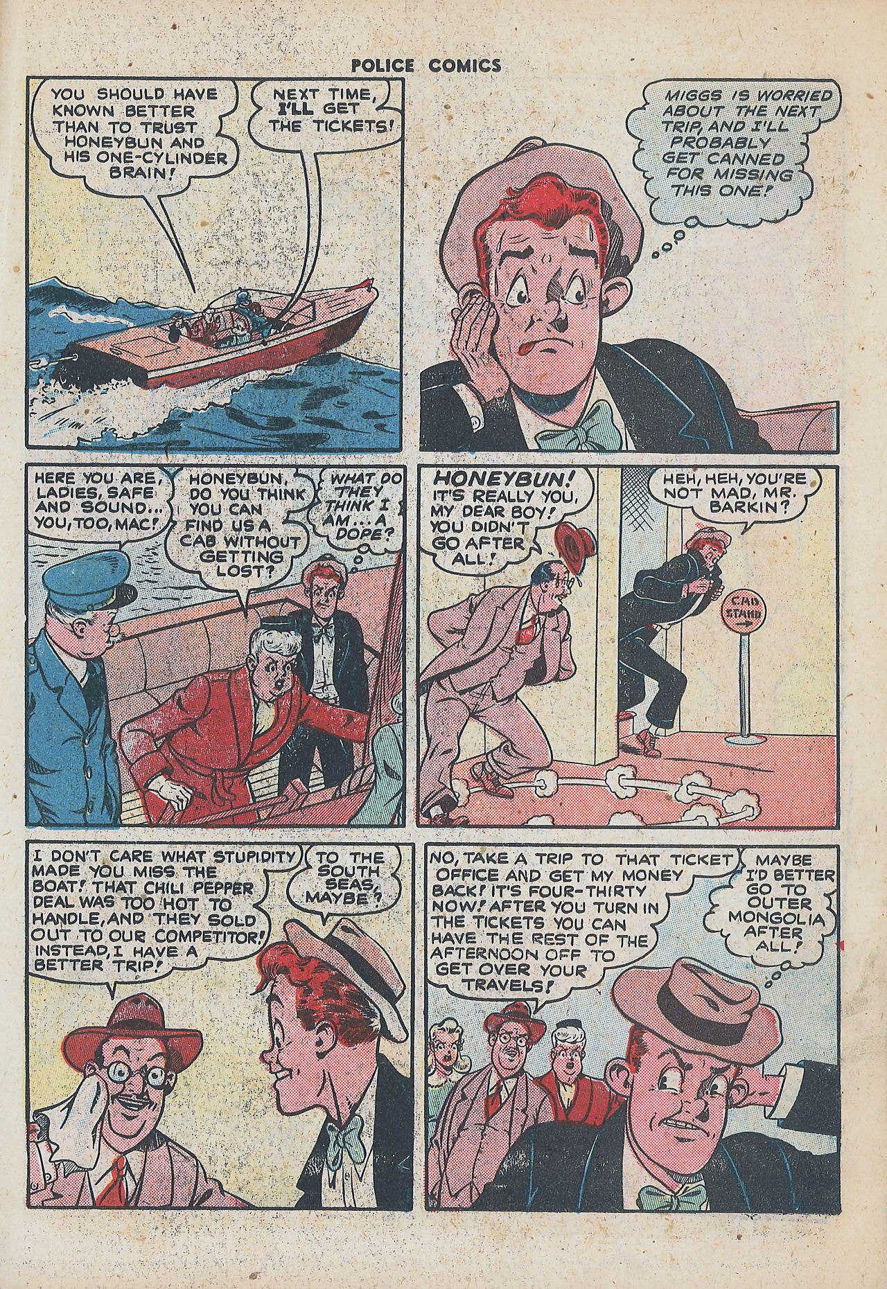 Read online Police Comics comic -  Issue #87 - 25