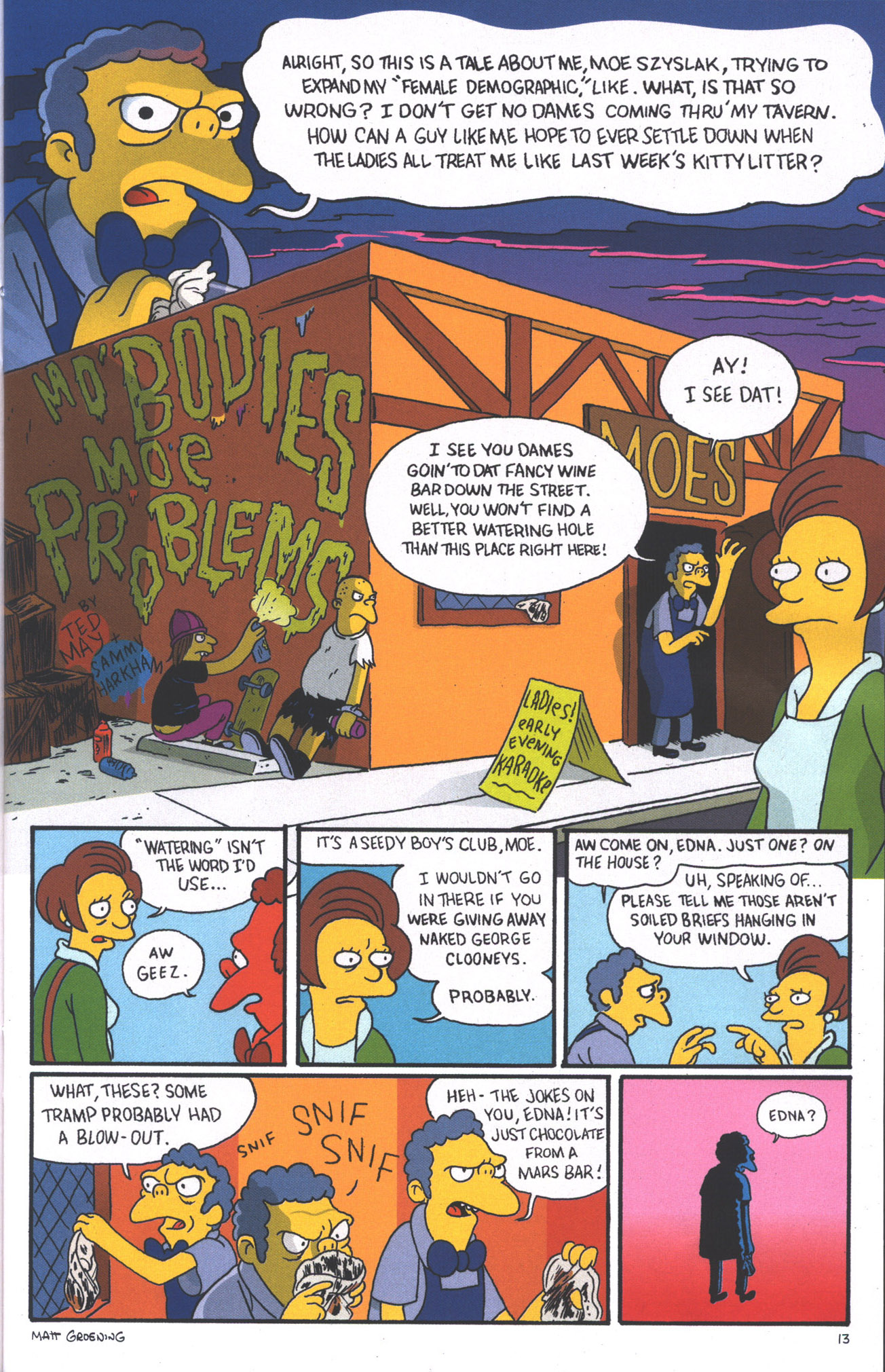 Read online Treehouse of Horror comic -  Issue #15 - 16