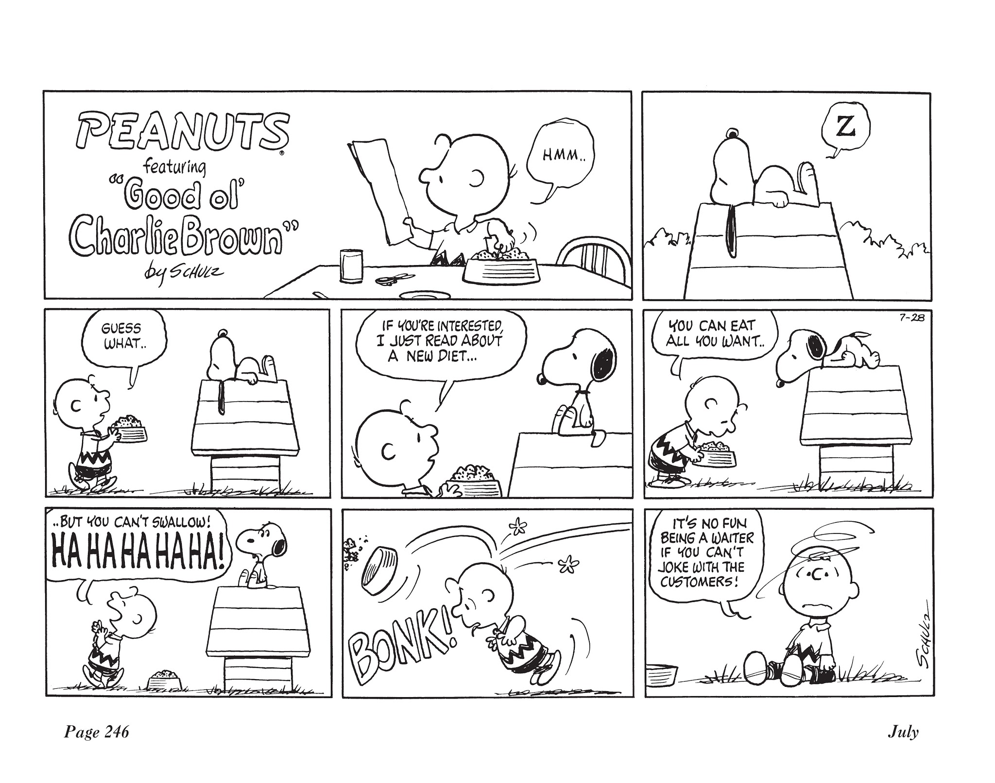 Read online The Complete Peanuts comic -  Issue # TPB 12 - 260