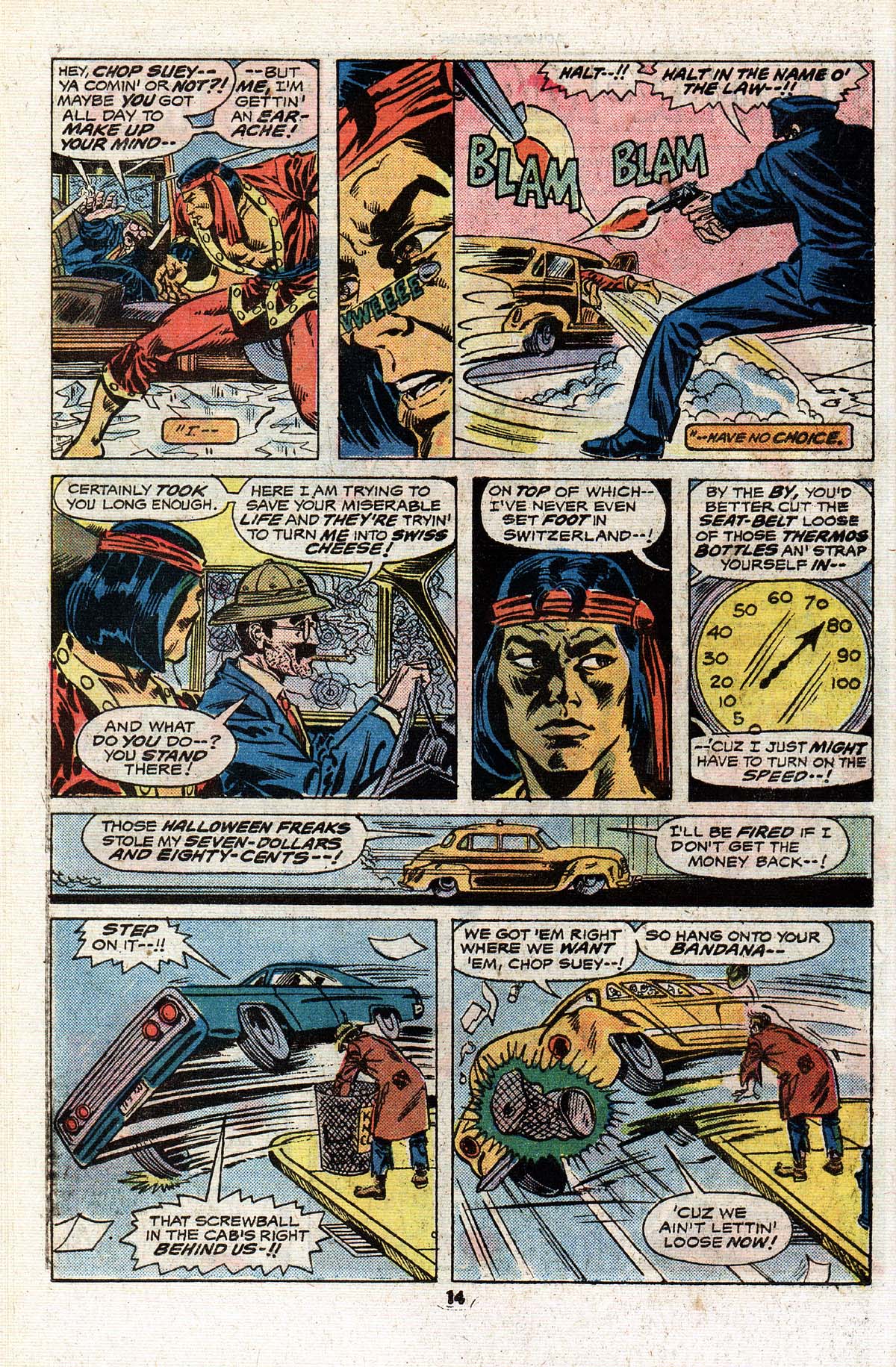 Read online Giant-Size Master of Kung Fu comic -  Issue #4 - 13