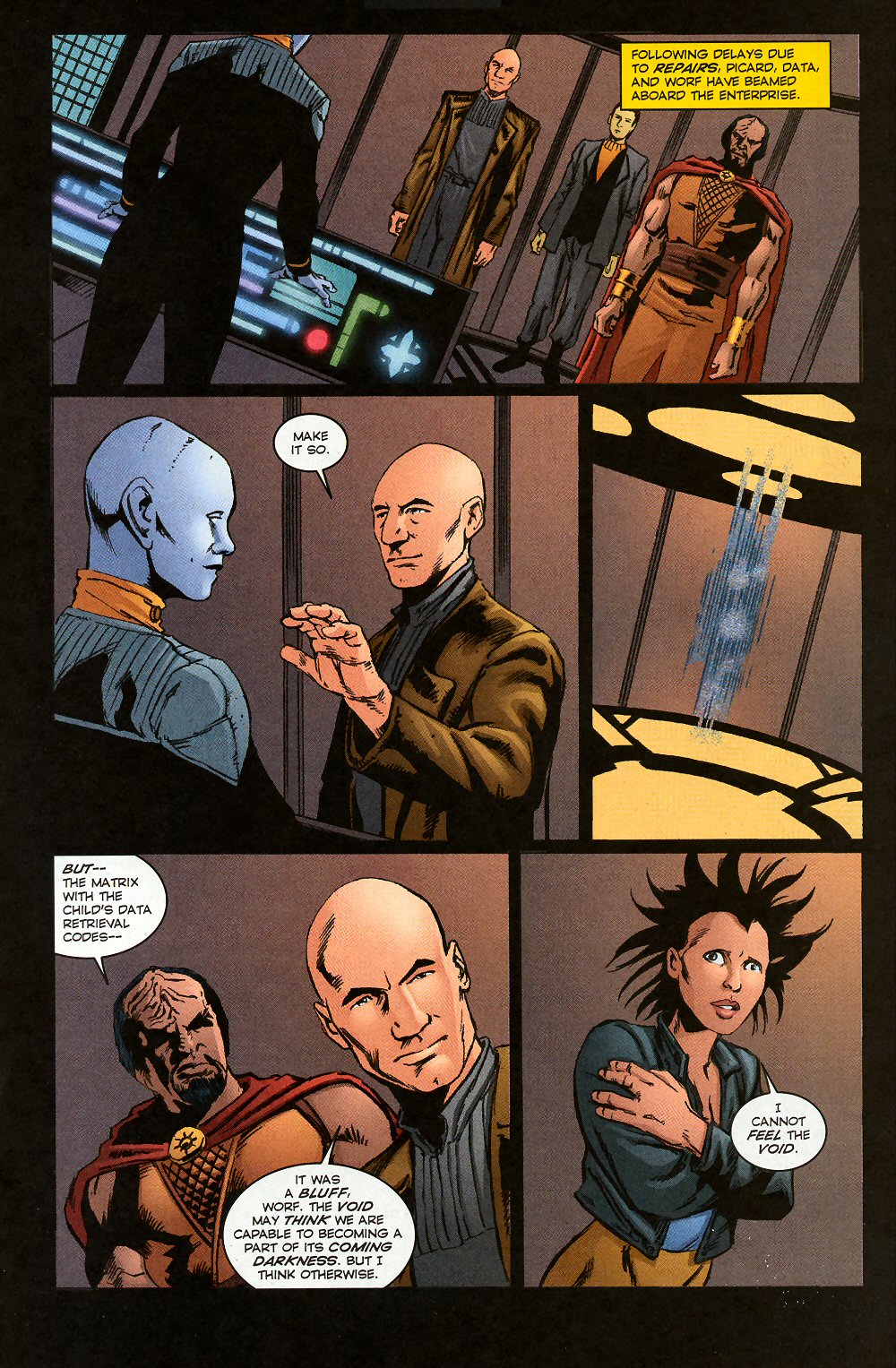 Read online Star Trek: The Next Generation - The Killing Shadows comic -  Issue #4 - 31