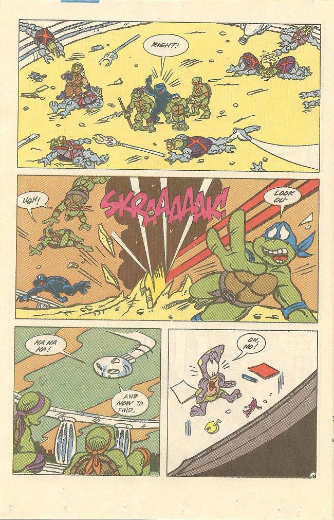Read online Teenage Mutant Ninja Turtles Adventures (1989) comic -  Issue #13 - 19