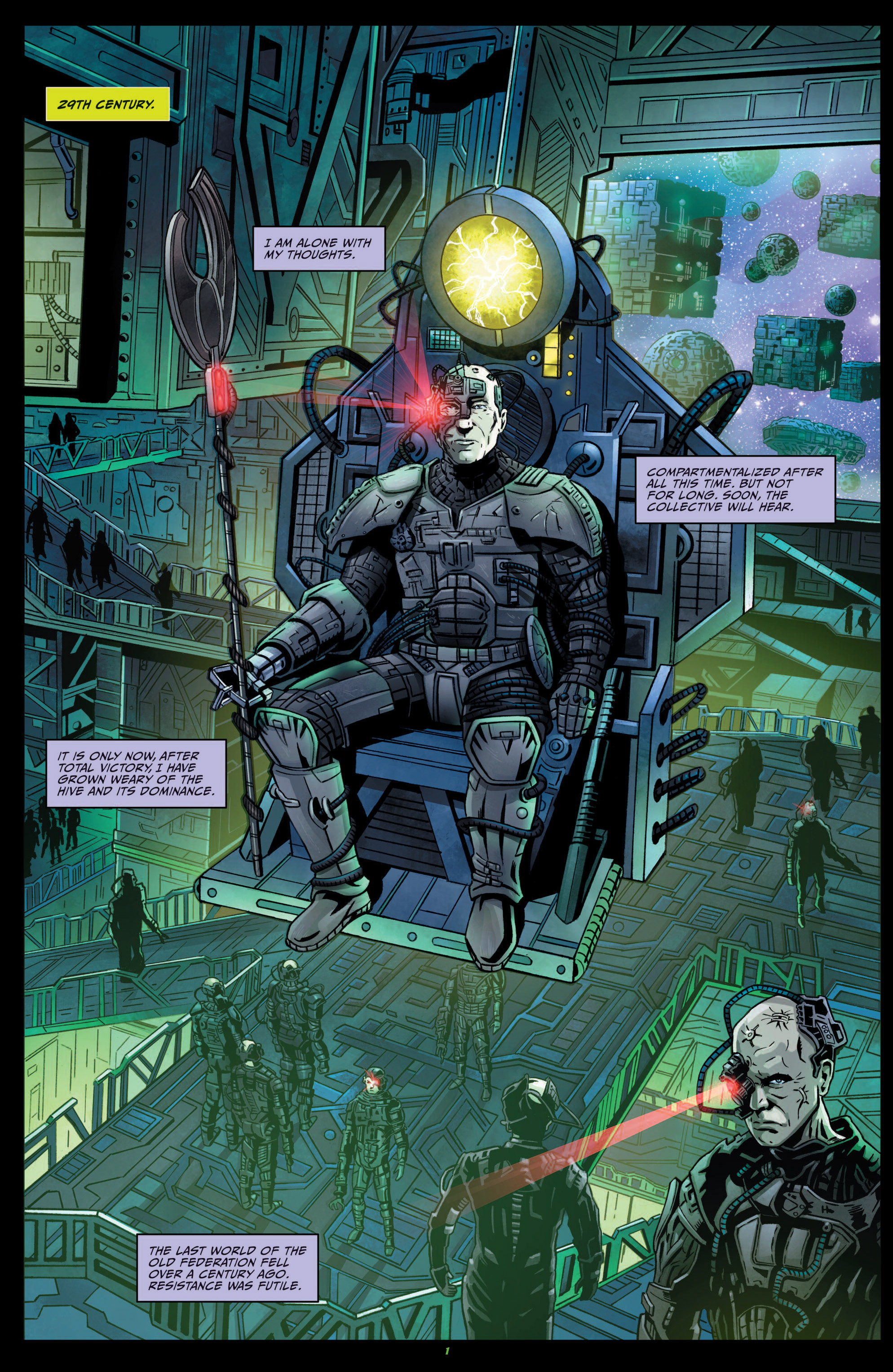 Read online Star Trek: The Next Generation - Hive comic -  Issue #1 - 4