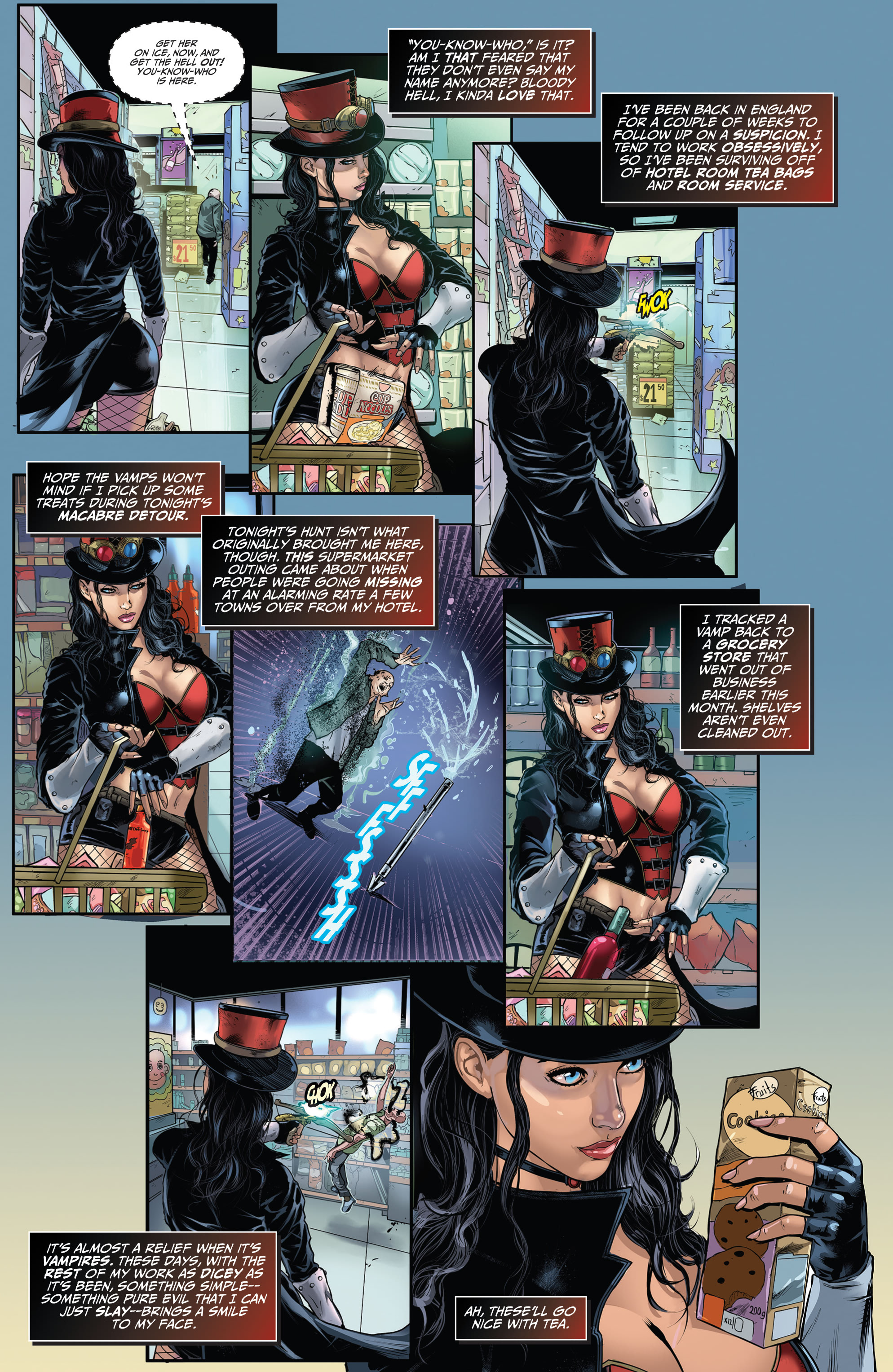 Read online Van Helsing: From the Depths comic -  Issue # Full - 9