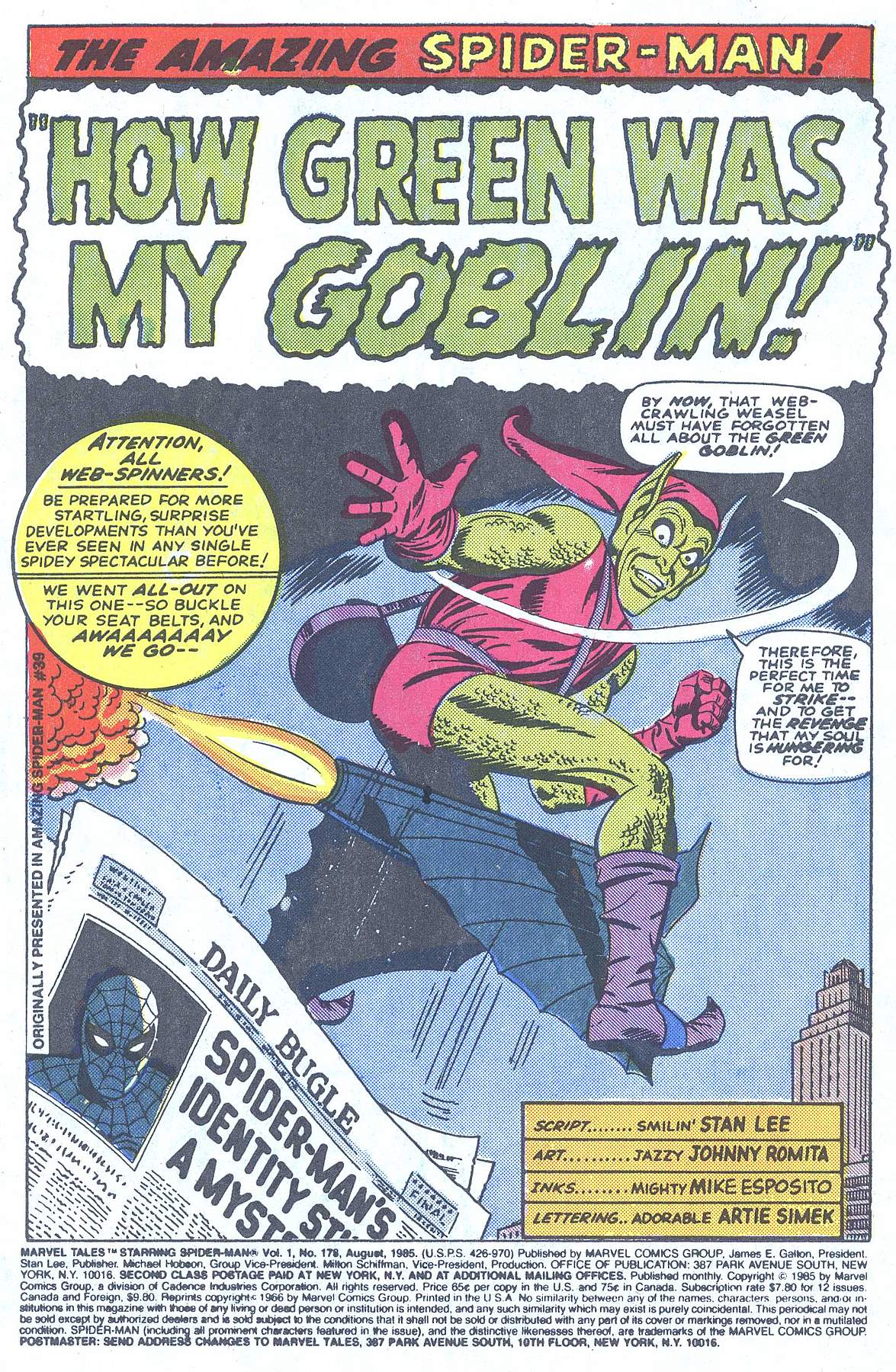 Read online Marvel Tales (1964) comic -  Issue #178 - 3