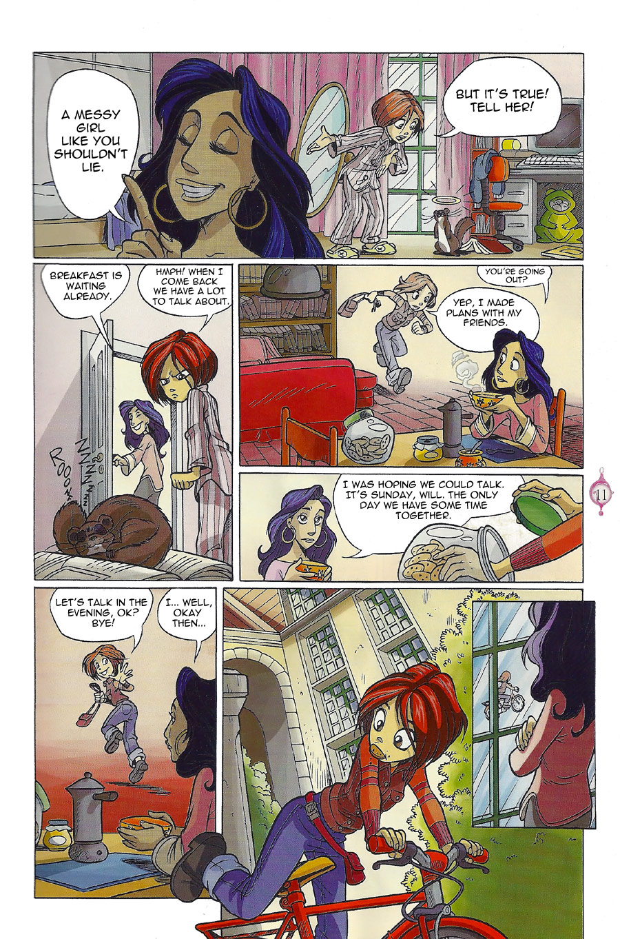 Read online W.i.t.c.h. comic -  Issue #3 - 6
