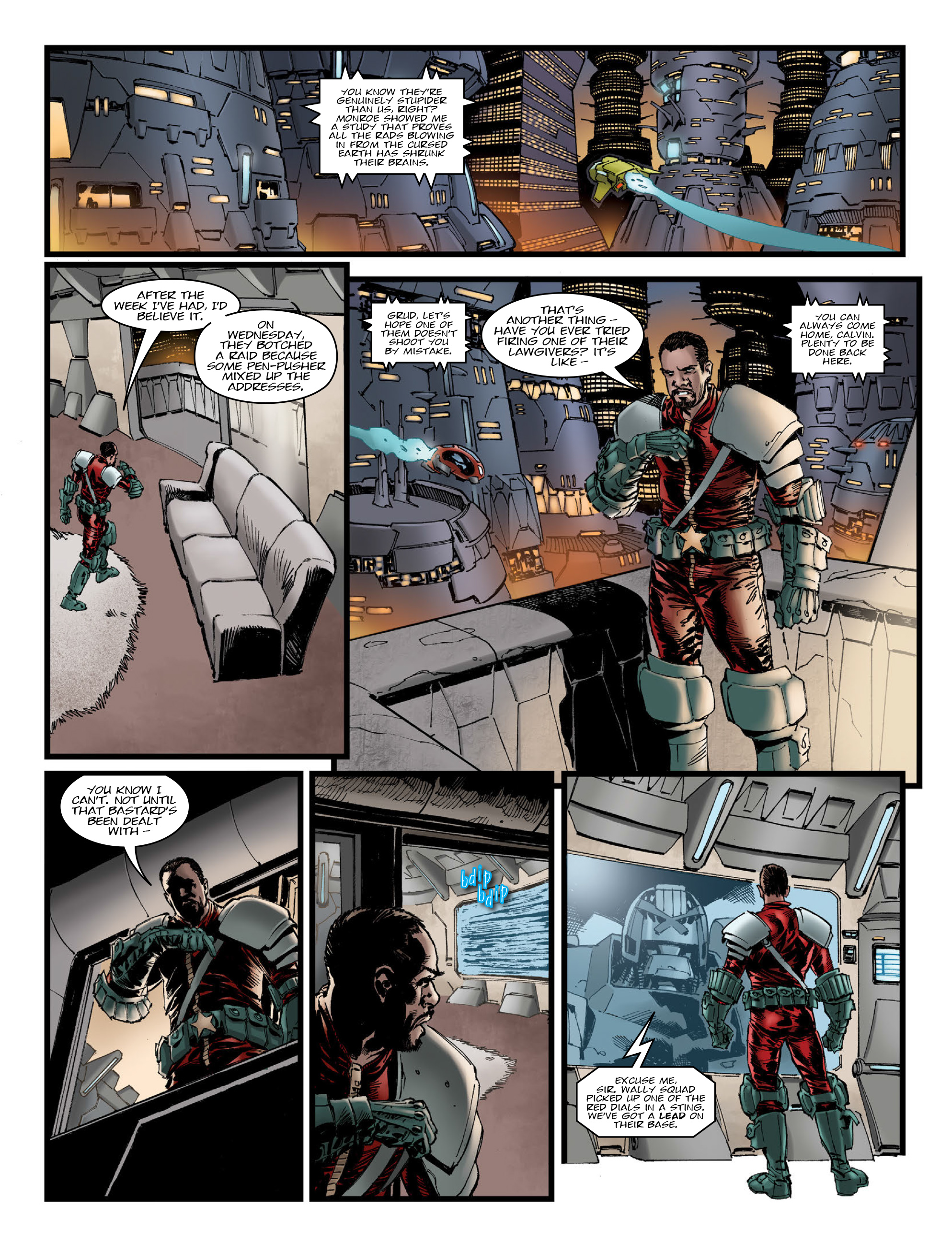 Read online Judge Dredd Megazine (Vol. 5) comic -  Issue #421 - 7