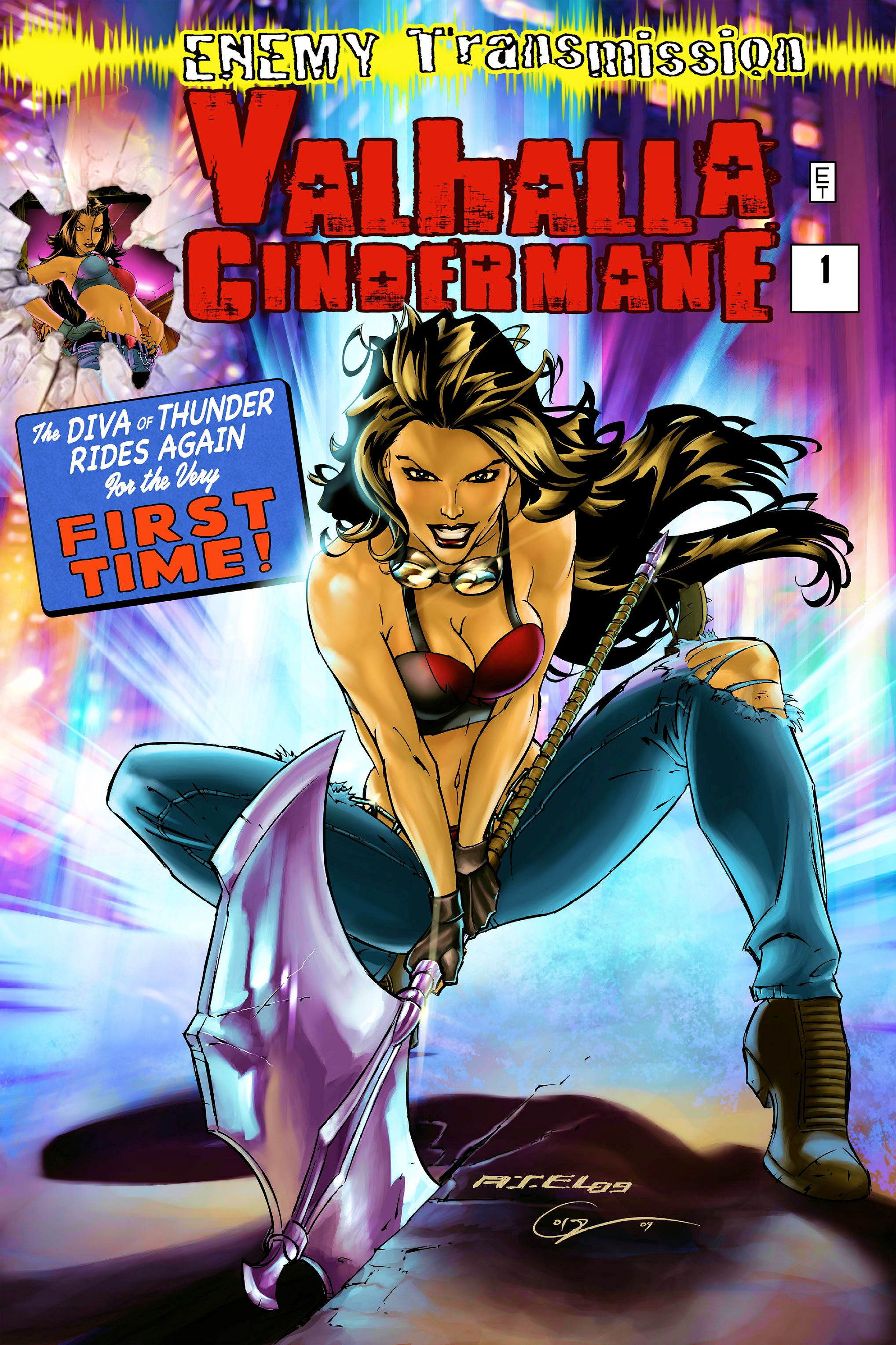 Read online Valhalla Cindermane comic -  Issue #1 - 1