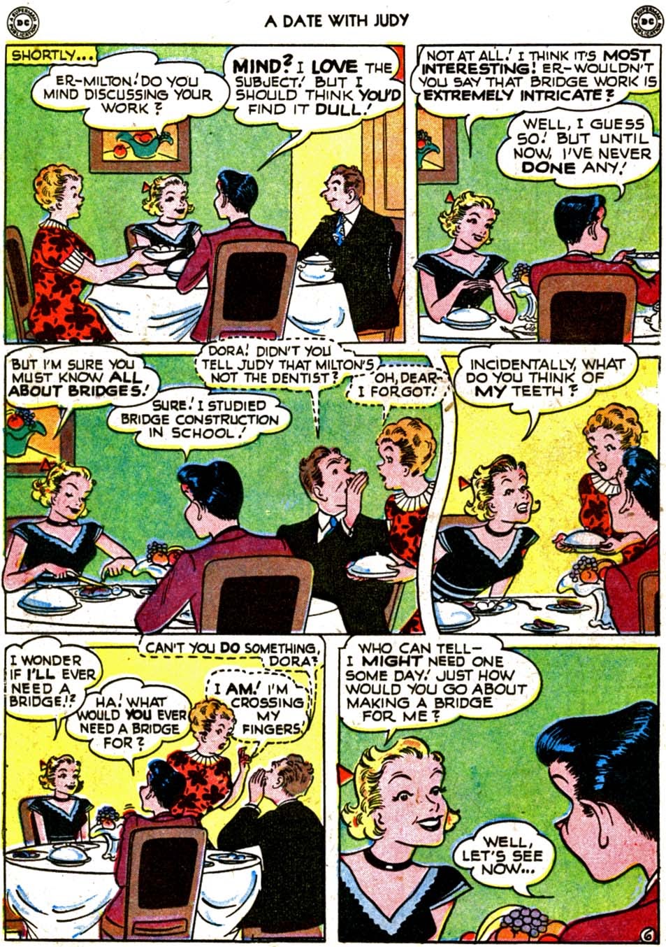 Read online A Date with Judy comic -  Issue #12 - 30