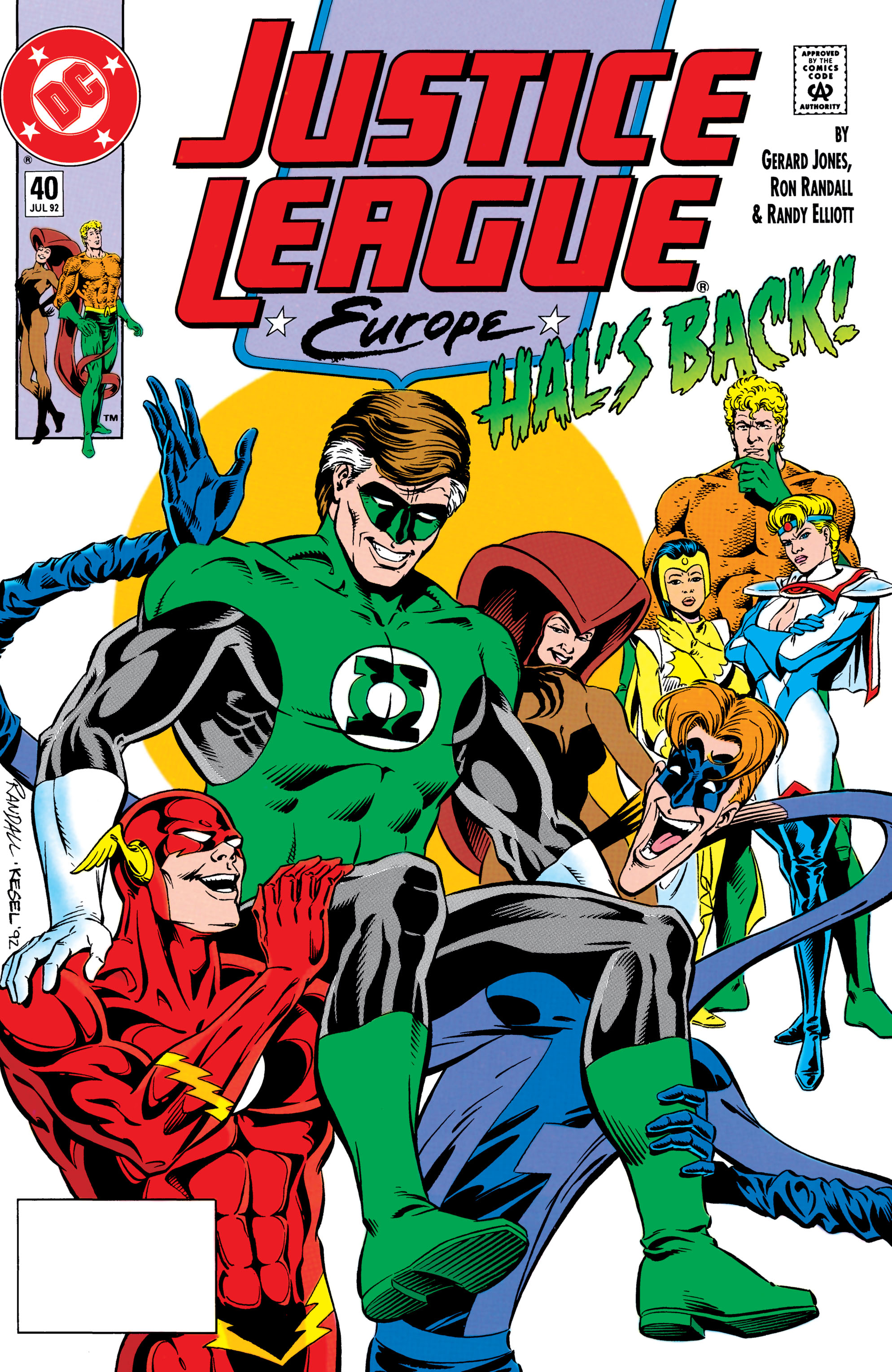 Read online Justice League Europe comic -  Issue #40 - 1