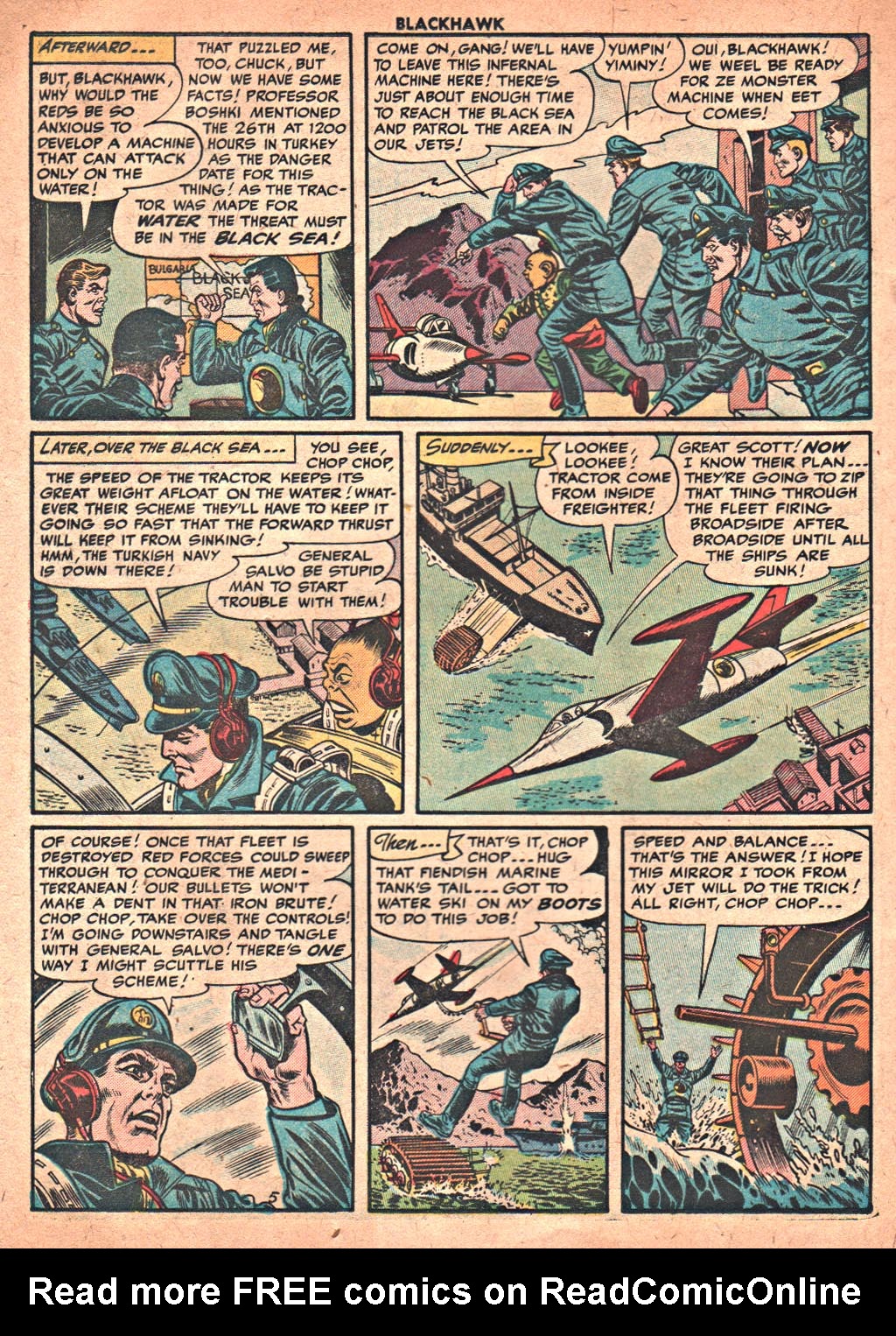 Read online Blackhawk (1957) comic -  Issue #86 - 22