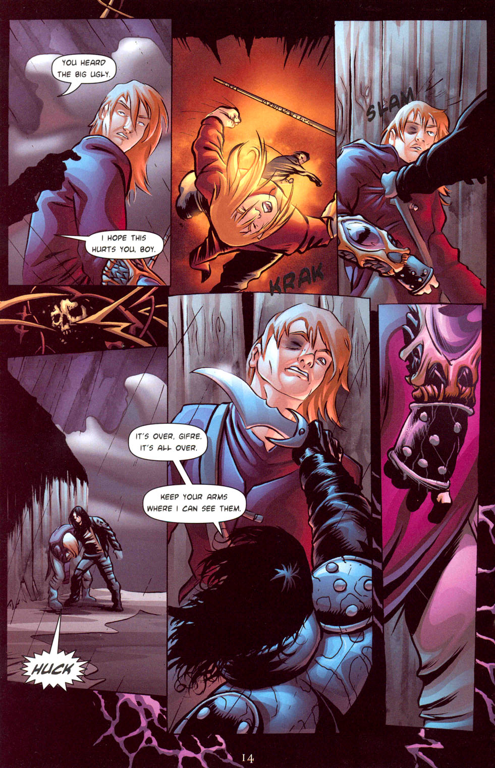Read online Dungeons And Dragons: In The Shadow Of Dragons comic -  Issue #8 - 14
