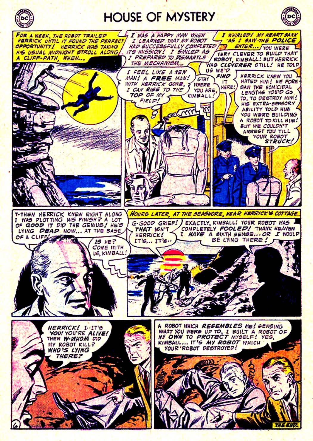 Read online House of Mystery (1951) comic -  Issue #63 - 16