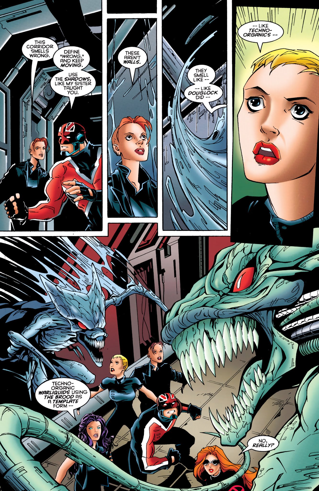 Read online Excalibur Visionaries: Warren Ellis comic -  Issue # TPB 2 (Part 1) - 85