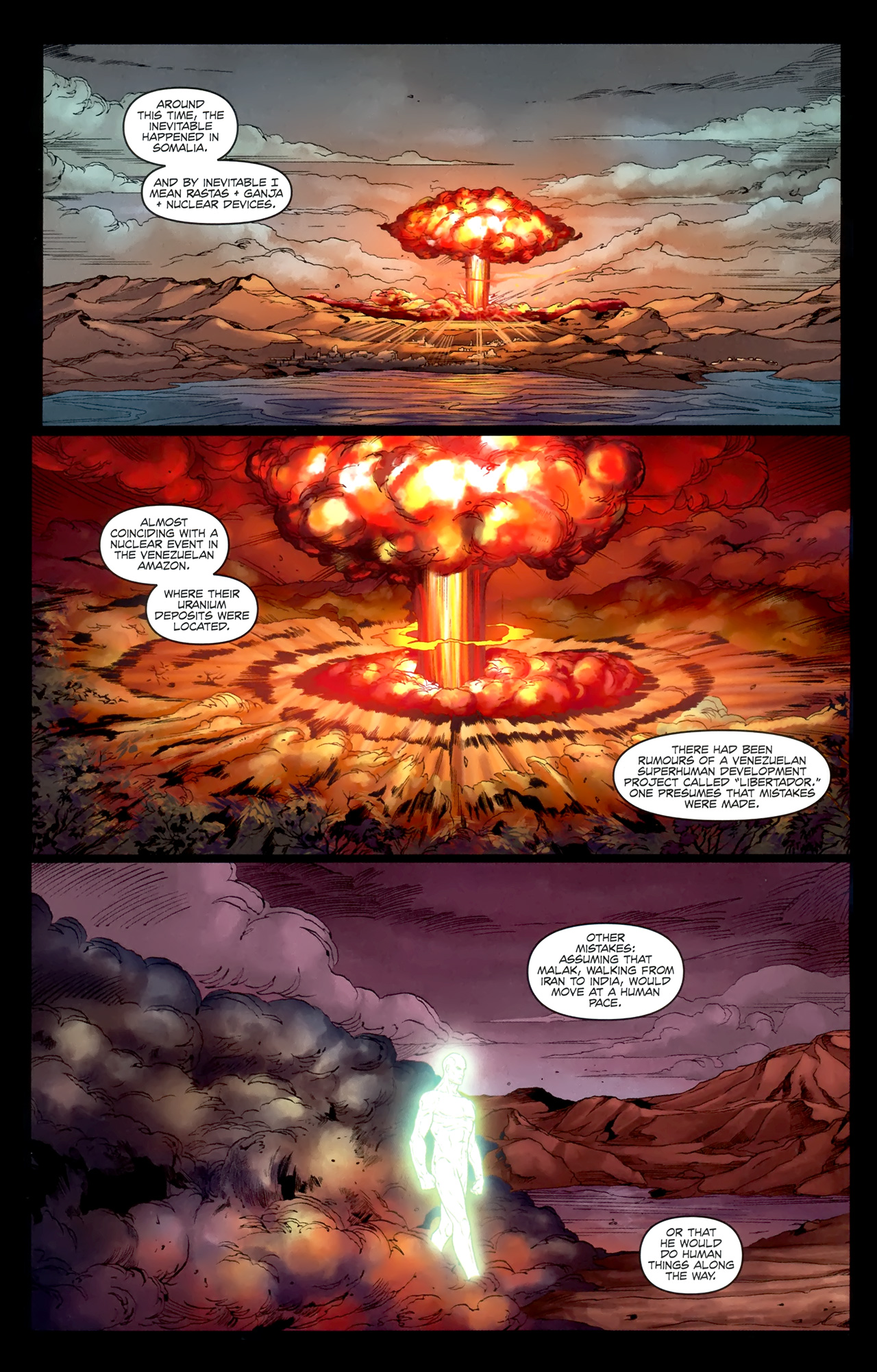 Read online Warren Ellis' Supergod comic -  Issue #4 - 14