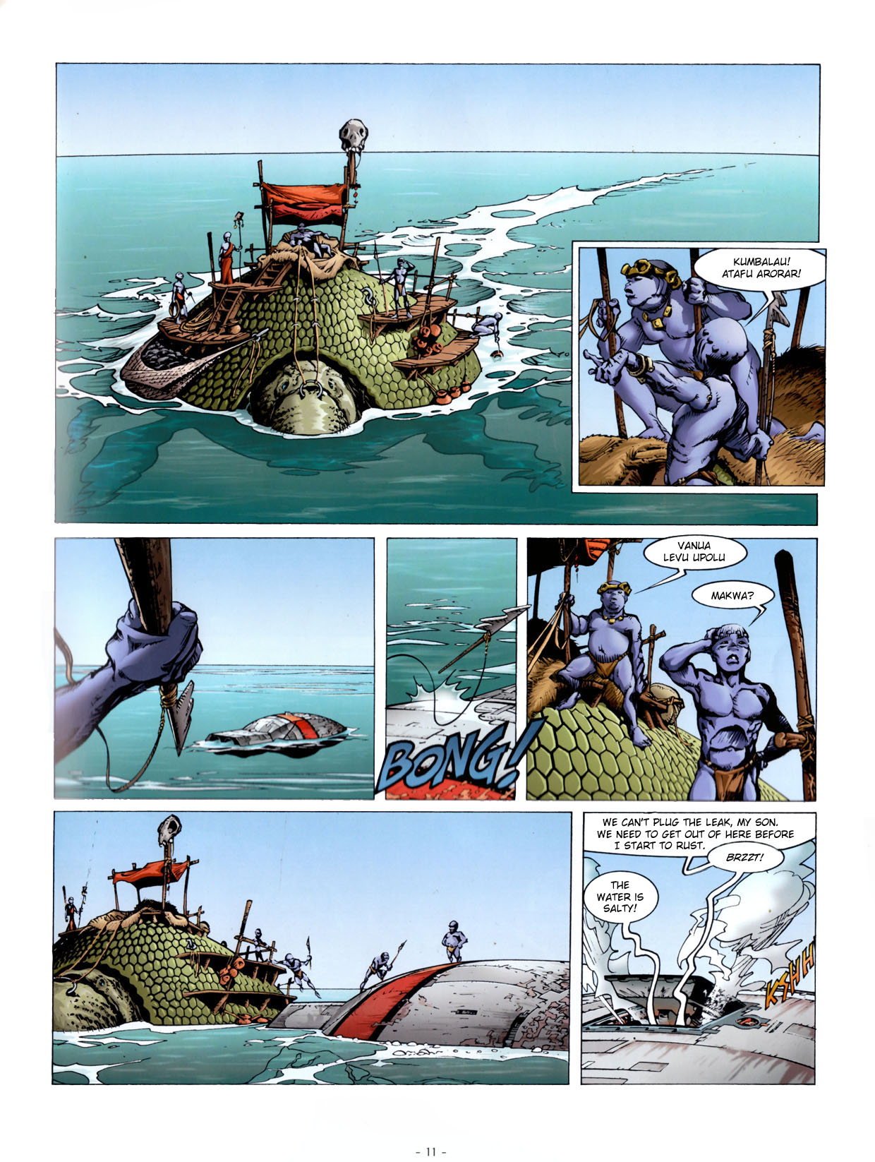 Read online Aquablue comic -  Issue #1 - 12