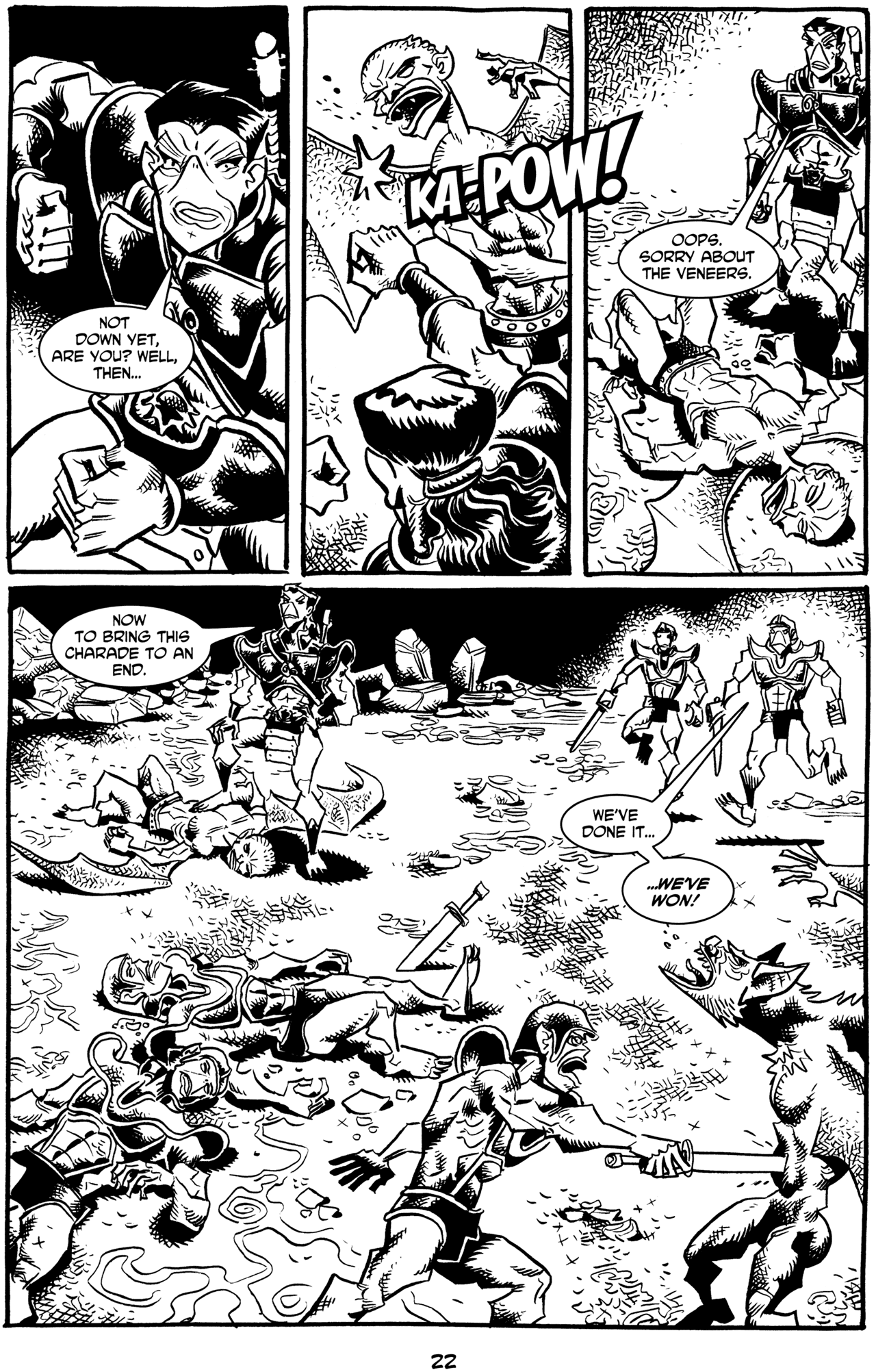 Read online Raphael Bad Moon Rising comic -  Issue #4 - 23