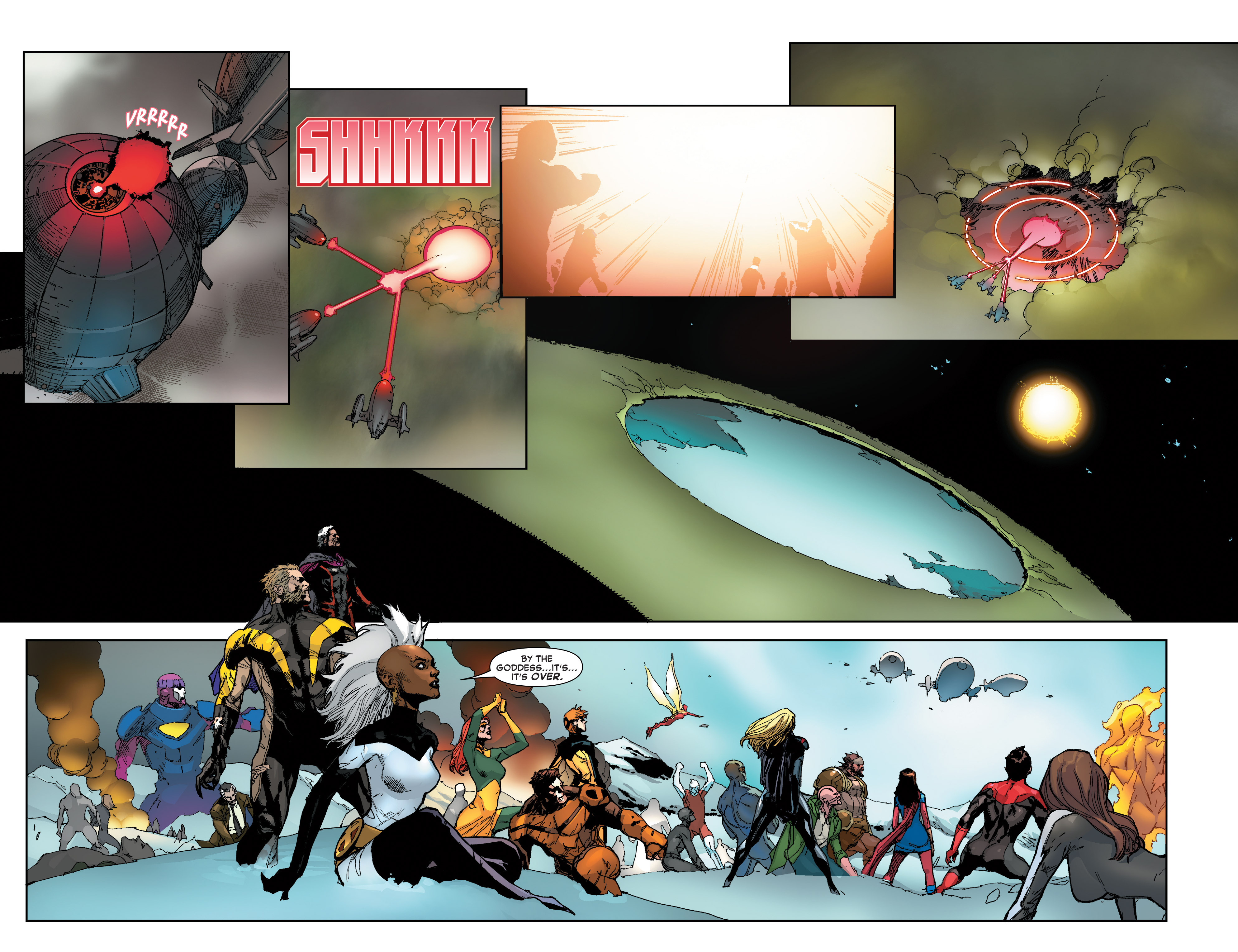 Read online Inhumans Vs. X-Men comic -  Issue #6 - 15