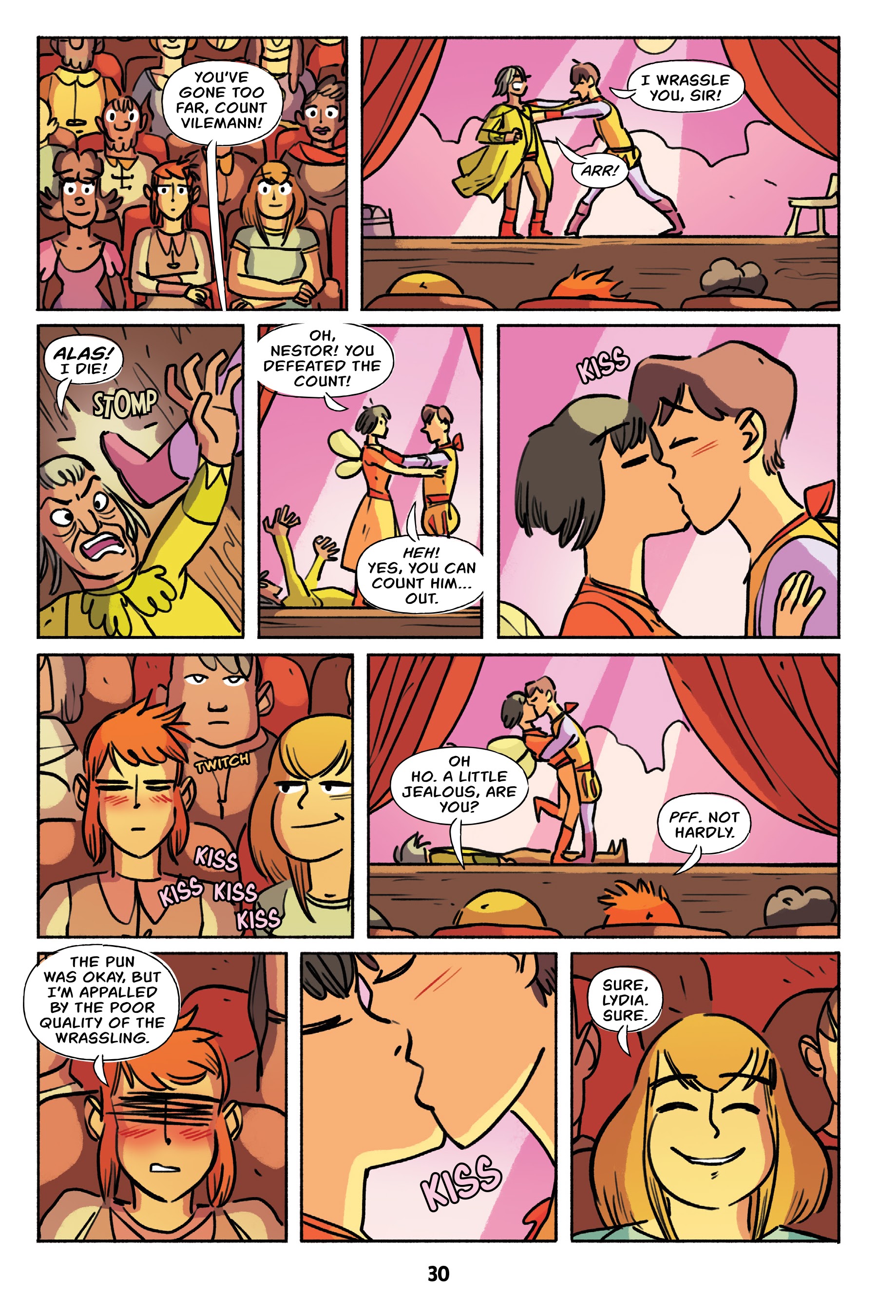 Read online Wrassle Castle comic -  Issue #3 - 31