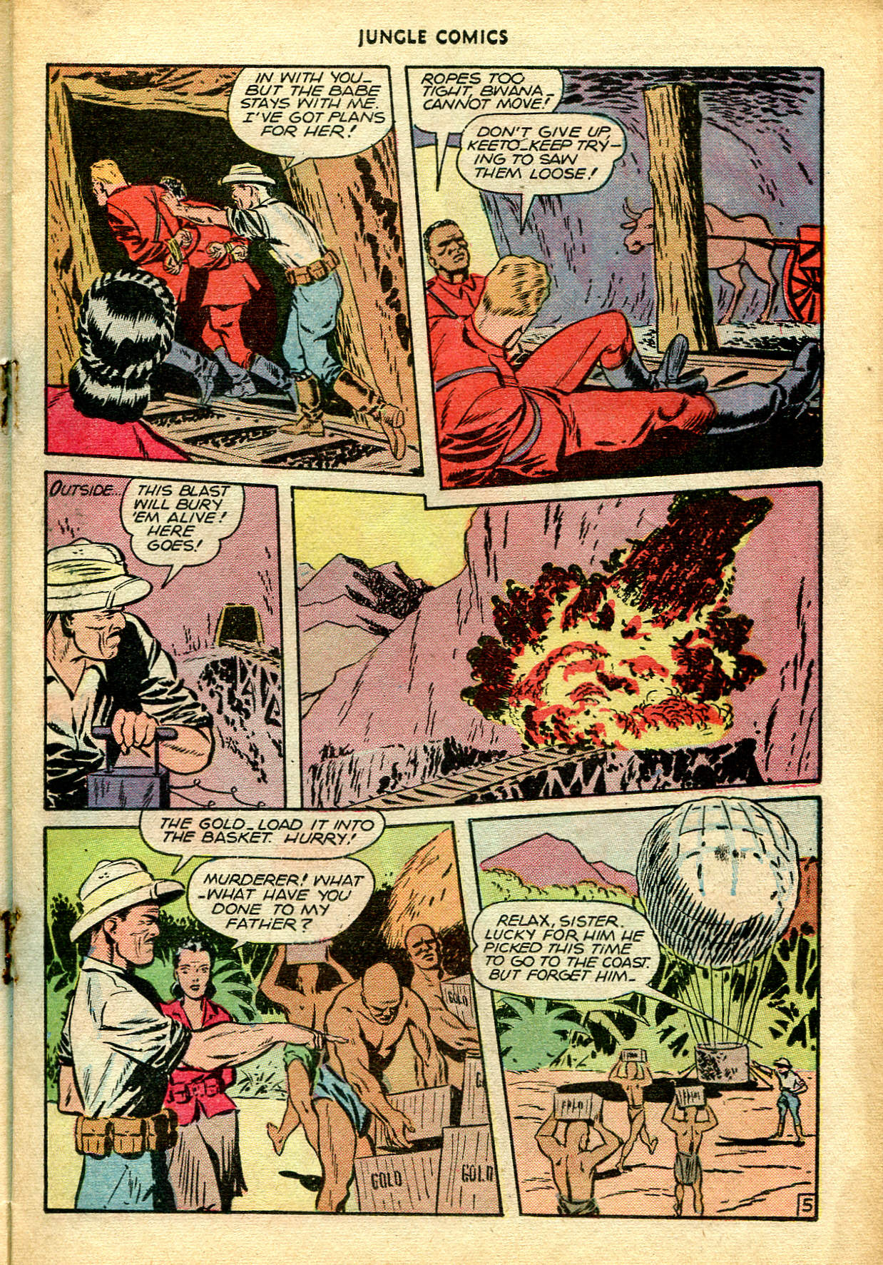 Read online Jungle Comics comic -  Issue #82 - 23