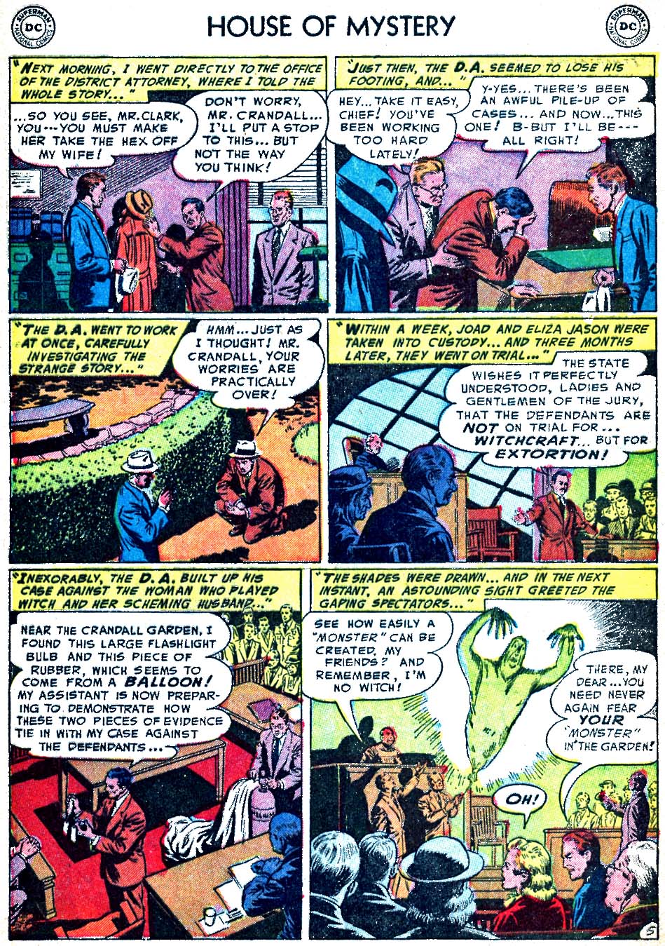 Read online House of Mystery (1951) comic -  Issue #20 - 32