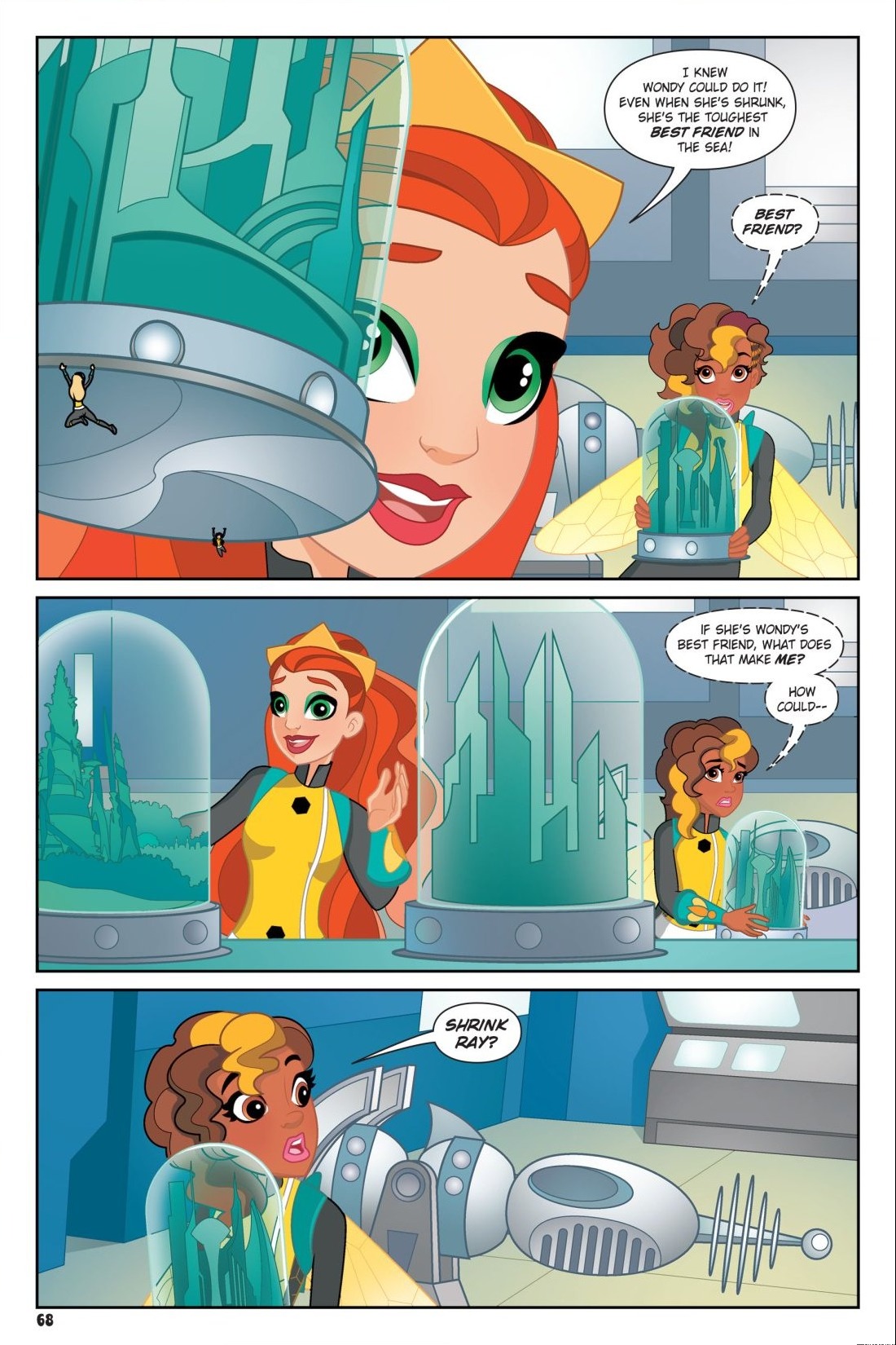 Read online DC Super Hero Girls: Search for Atlantis comic -  Issue # TPB - 66