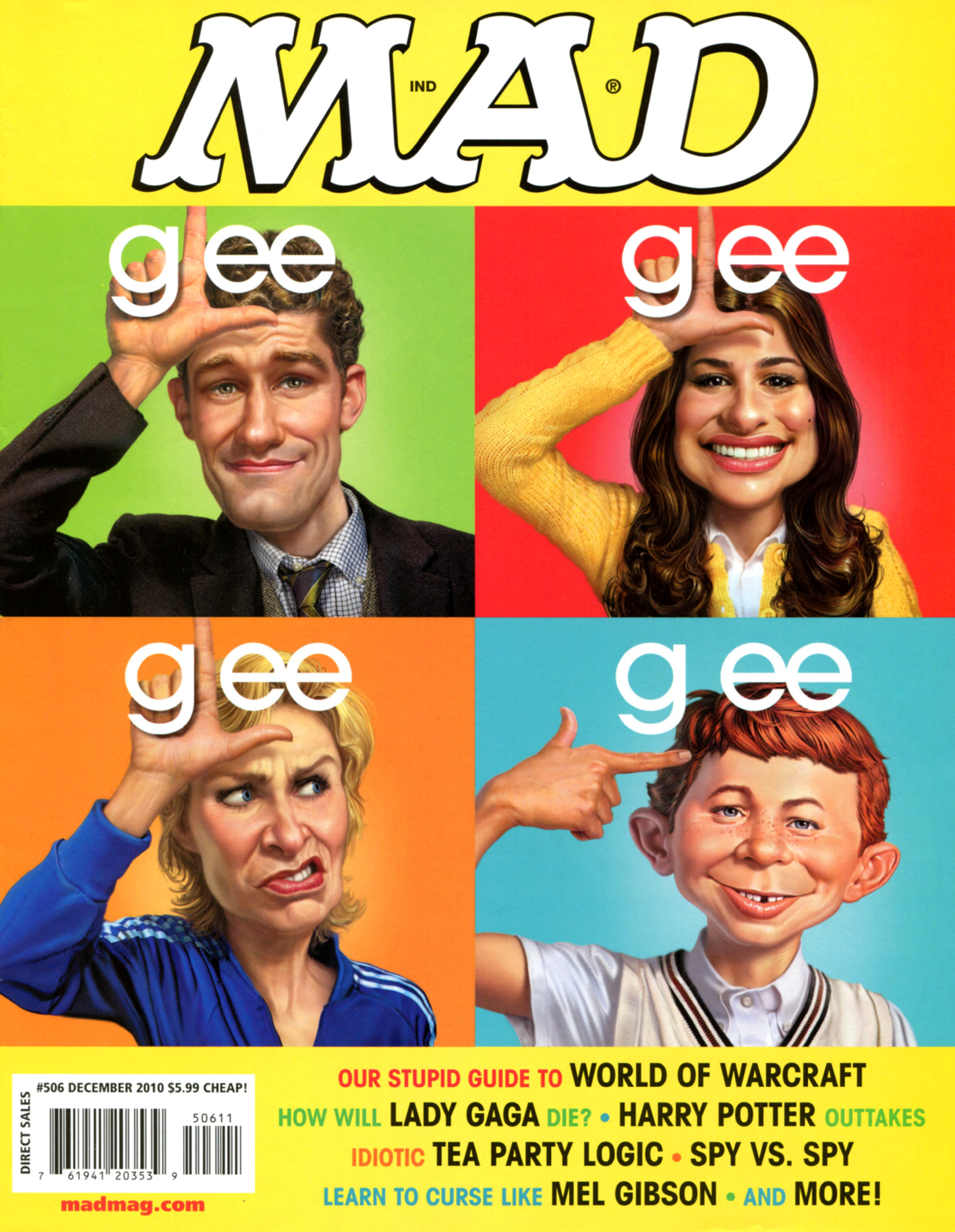 Read online MAD comic -  Issue #506 - 1