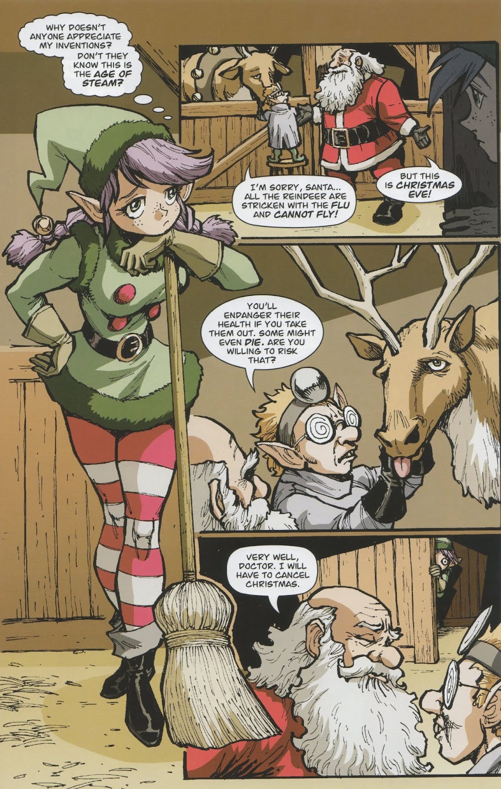 Victorian Secret: Girls of Steampunk issue Holiday Special 1 - Page 17
