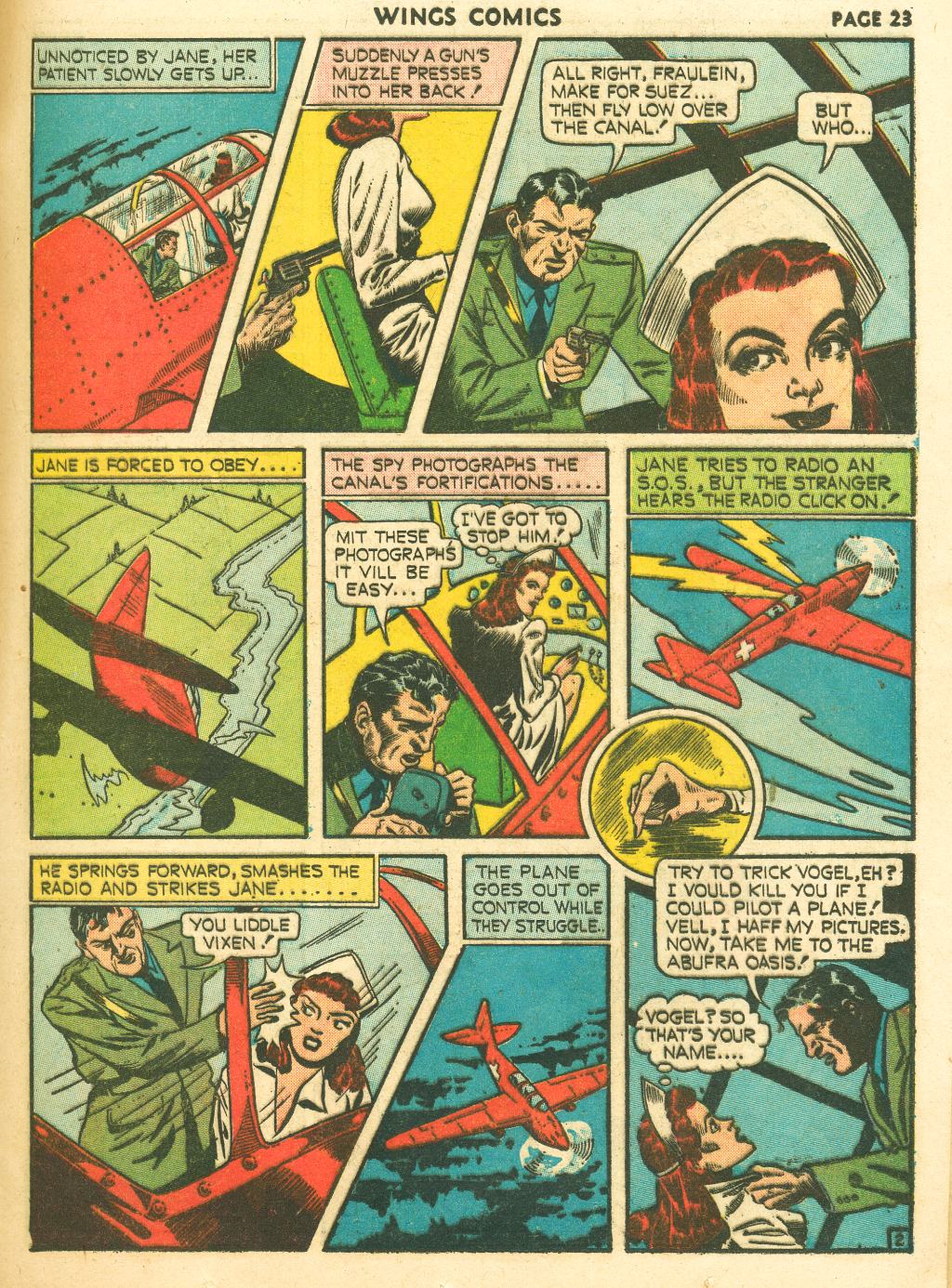 Read online Wings Comics comic -  Issue #10 - 25