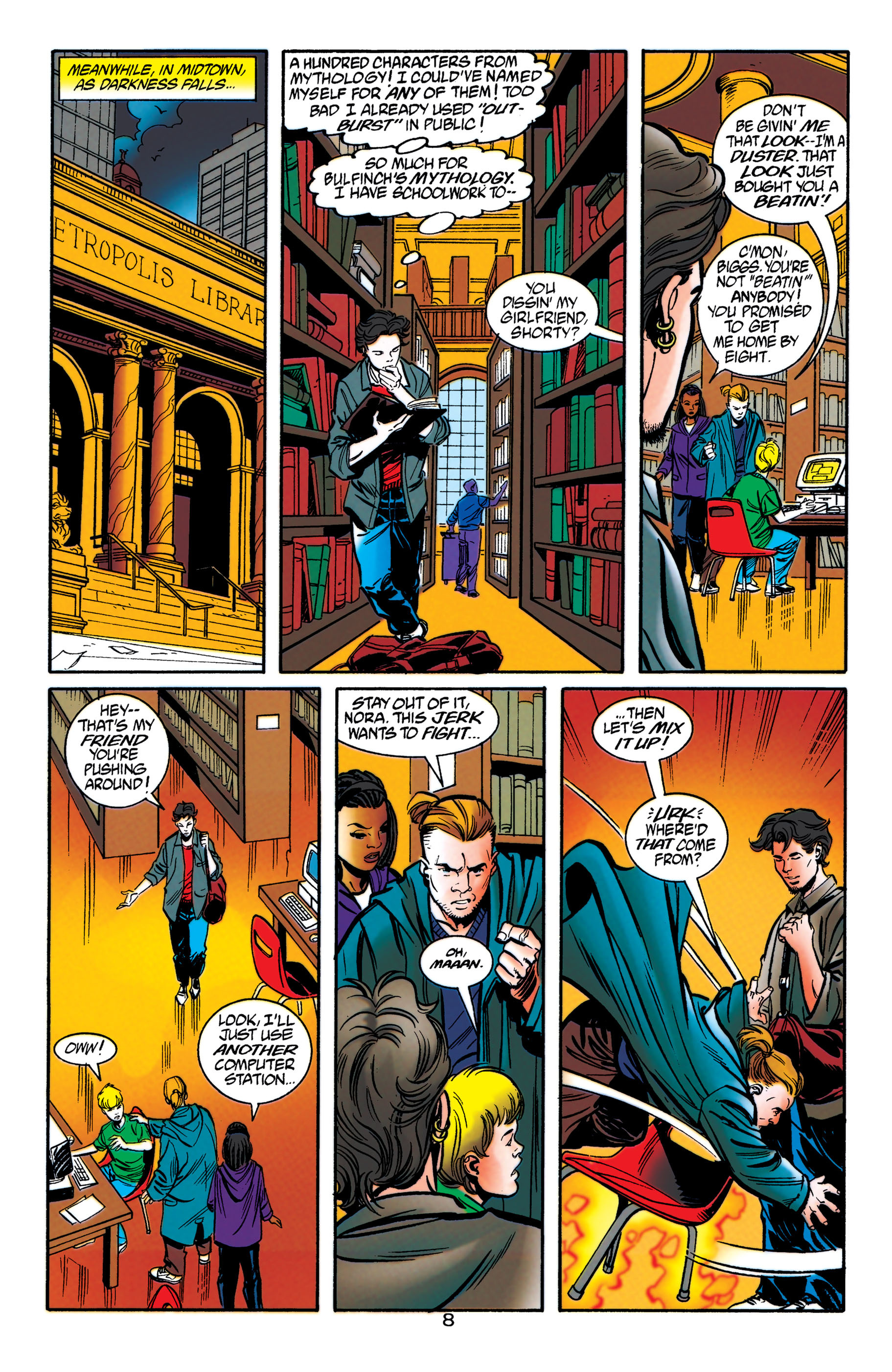 Read online Adventures of Superman (1987) comic -  Issue #565 - 9