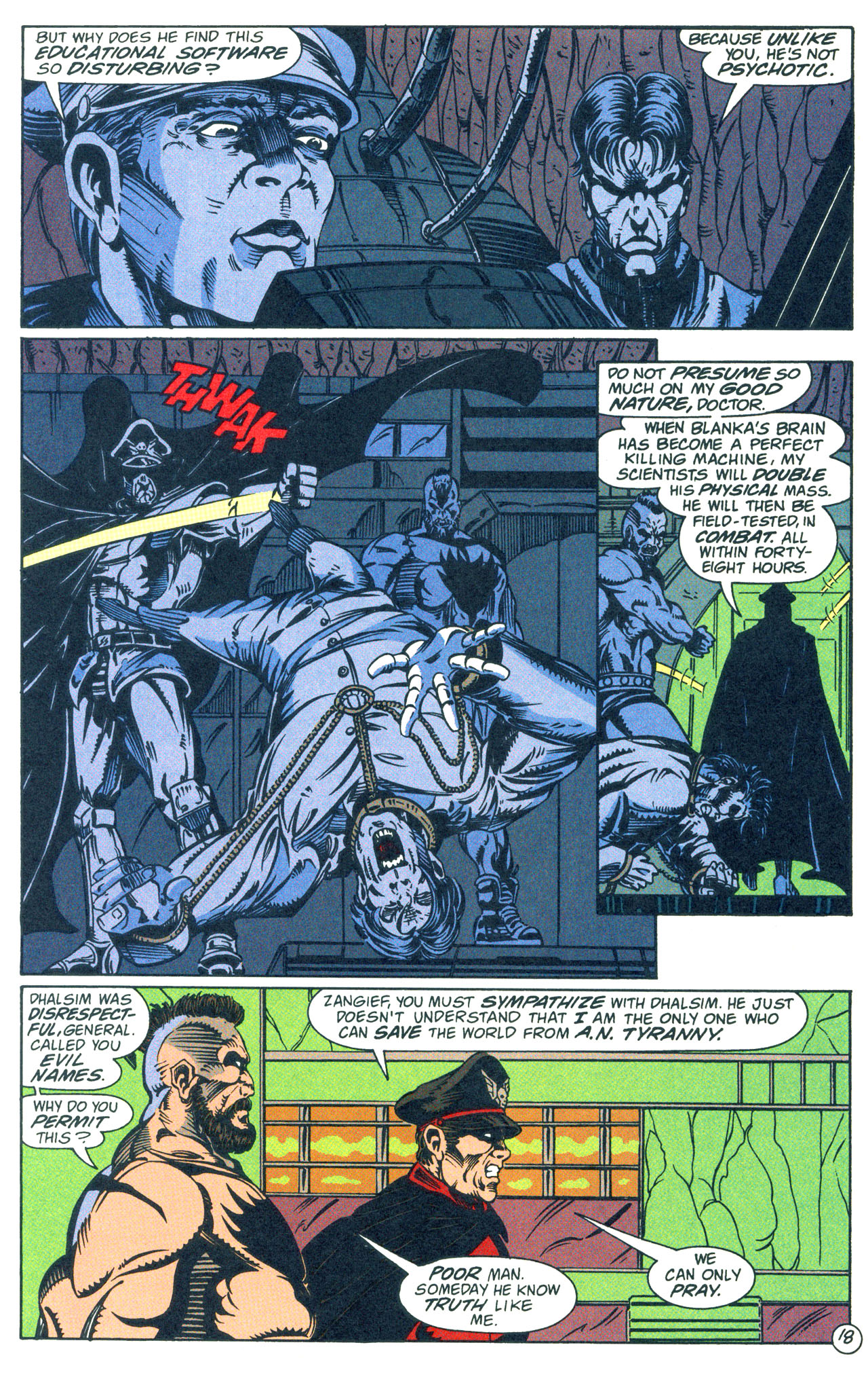 Read online Street Fighter: The Battle For Shadaloo comic -  Issue # Full - 19