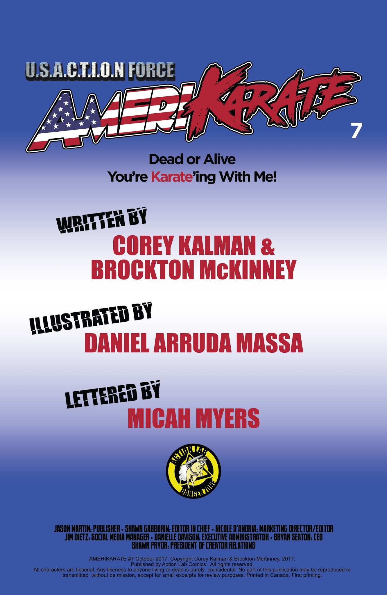 Read online AmeriKarate comic -  Issue #7 - 3
