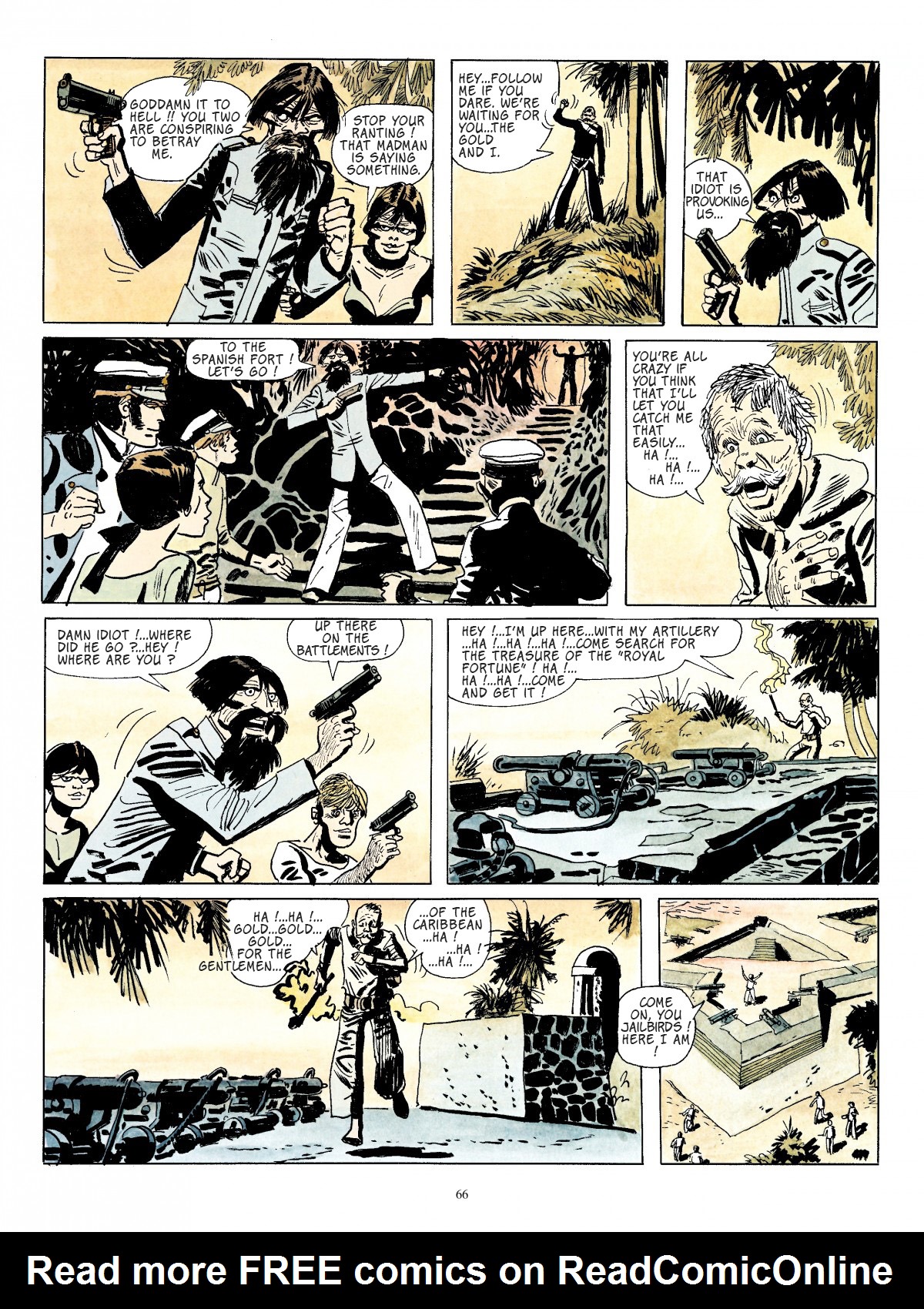 Read online Corto Maltese comic -  Issue # TPB 4 - 56