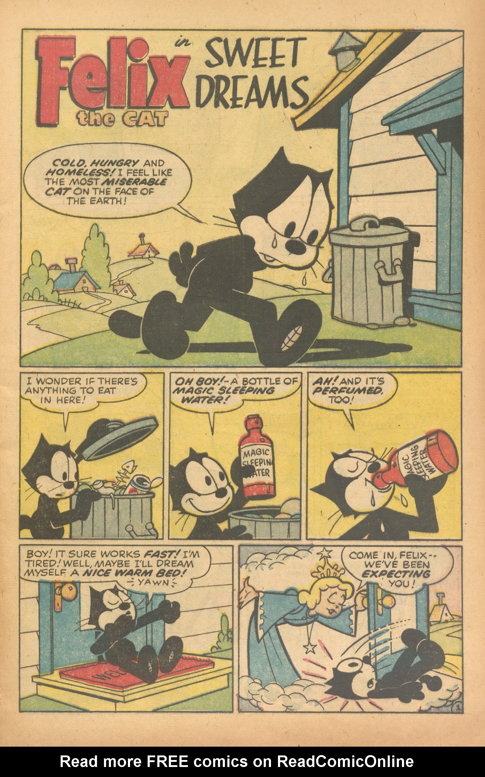 Read online Felix the Cat (1955) comic -  Issue #72 - 5
