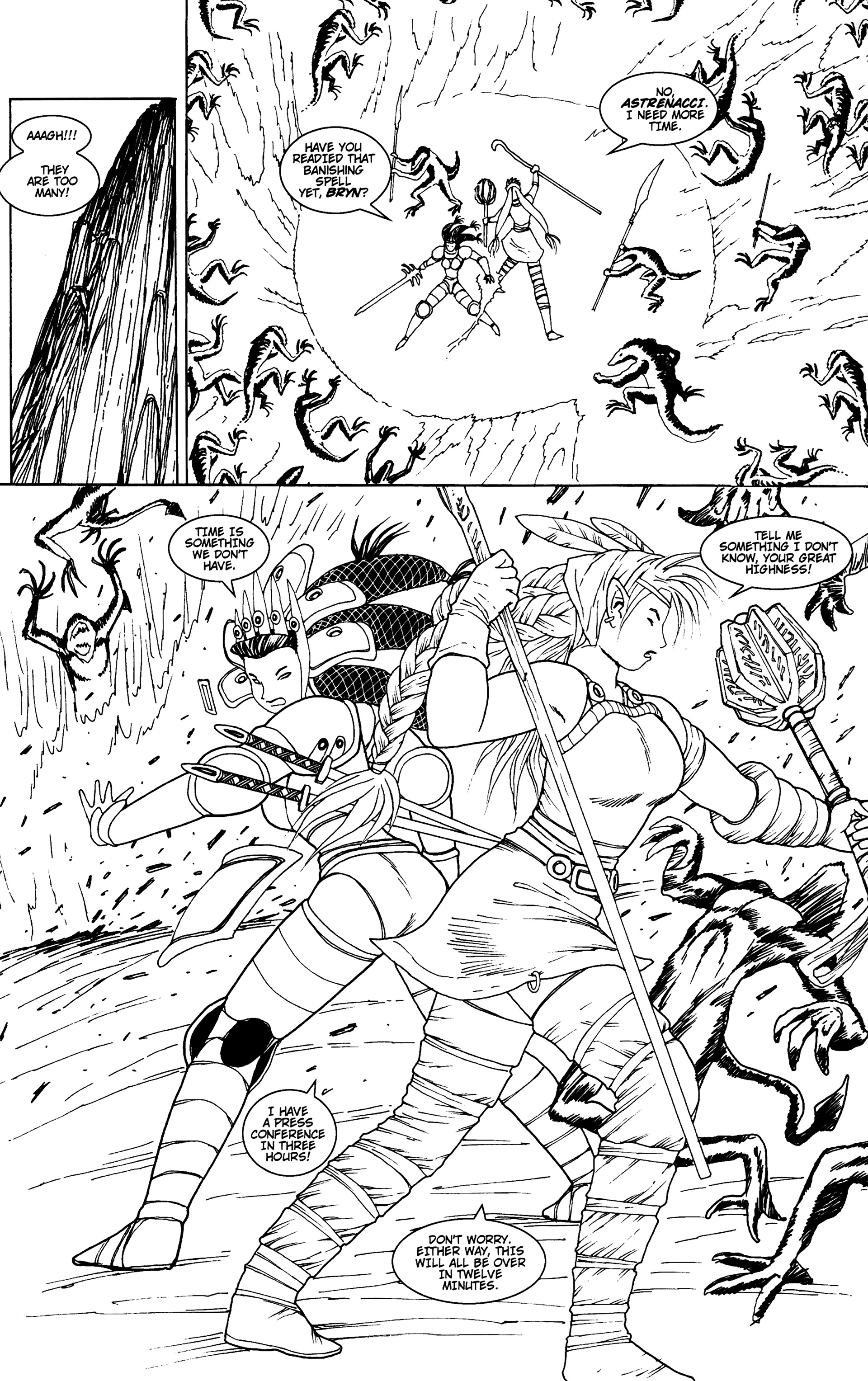 Read online Battle Girlz comic -  Issue #6 - 20